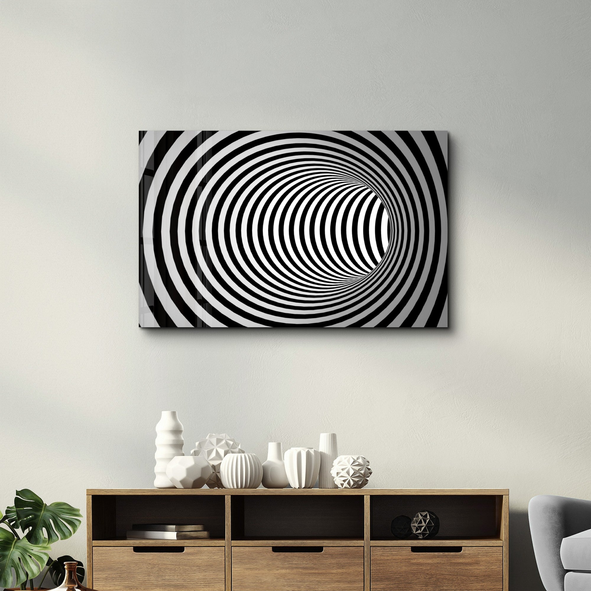 Quadro Decorativo em Vidro Temperado 35 x 55 cm Multicolor (4 mm) - OGLS-1022 | Impressão UV