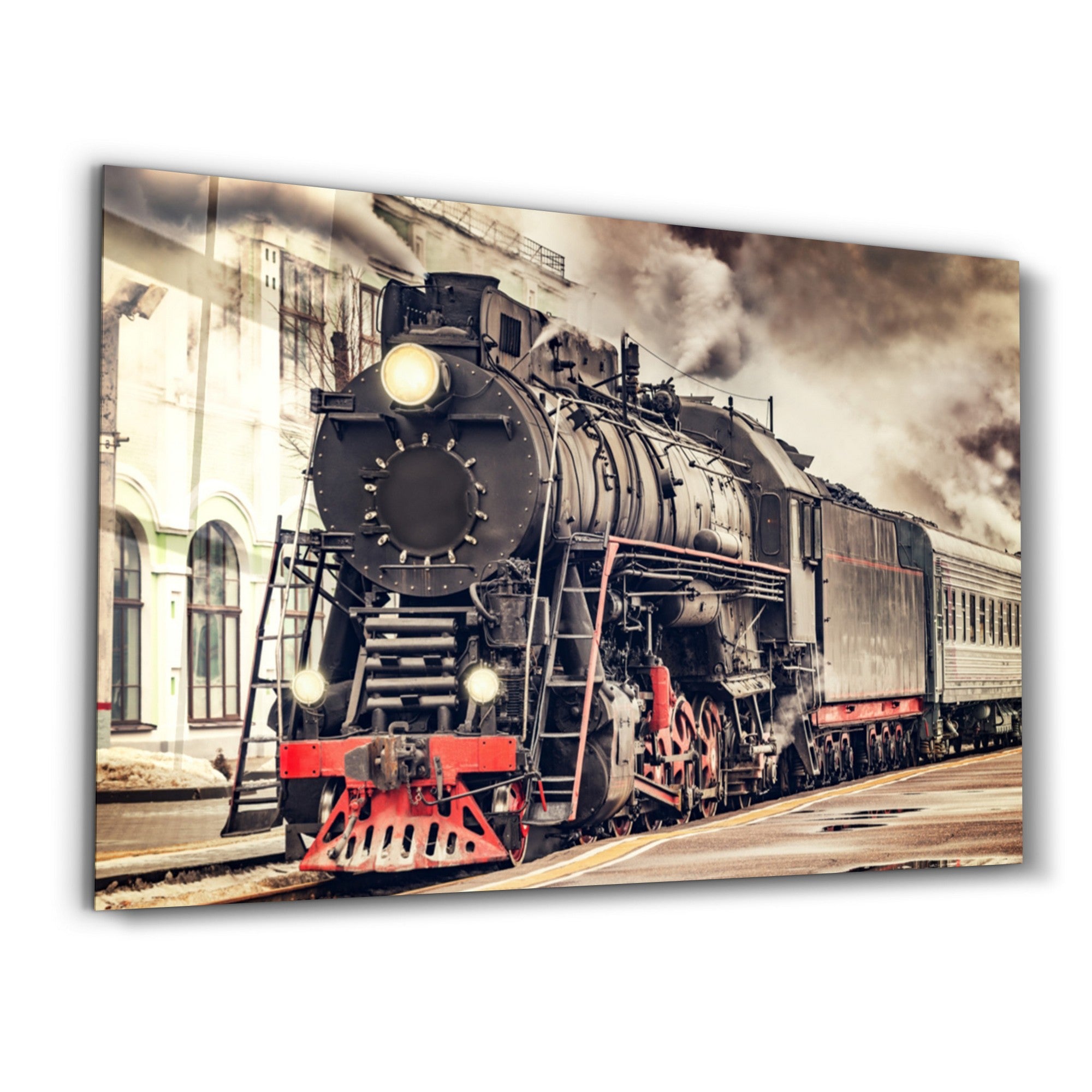 Arte em Vidro Temperado Multicolor 70x110cm - Pintura Decorativa UV de Alta Qualidade