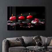 Arte Decorativa em Vidro Temperado Multicolor 35x55cm - Impressão UV de Alta Qualidade