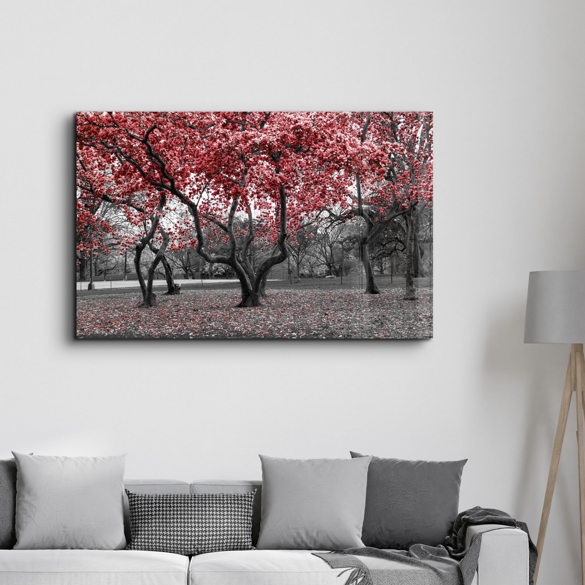 Arte Decorativa em Vidro Temperado Multicolor 35x55cm - Impressão UV de Alta Qualidade