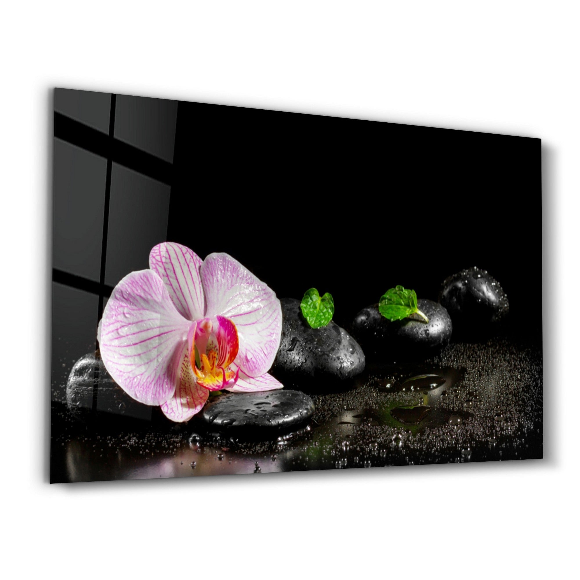 Arte Decorativa em Vidro Temperado Multicolor 70x110cm - Impressão UV de Alta Qualidade