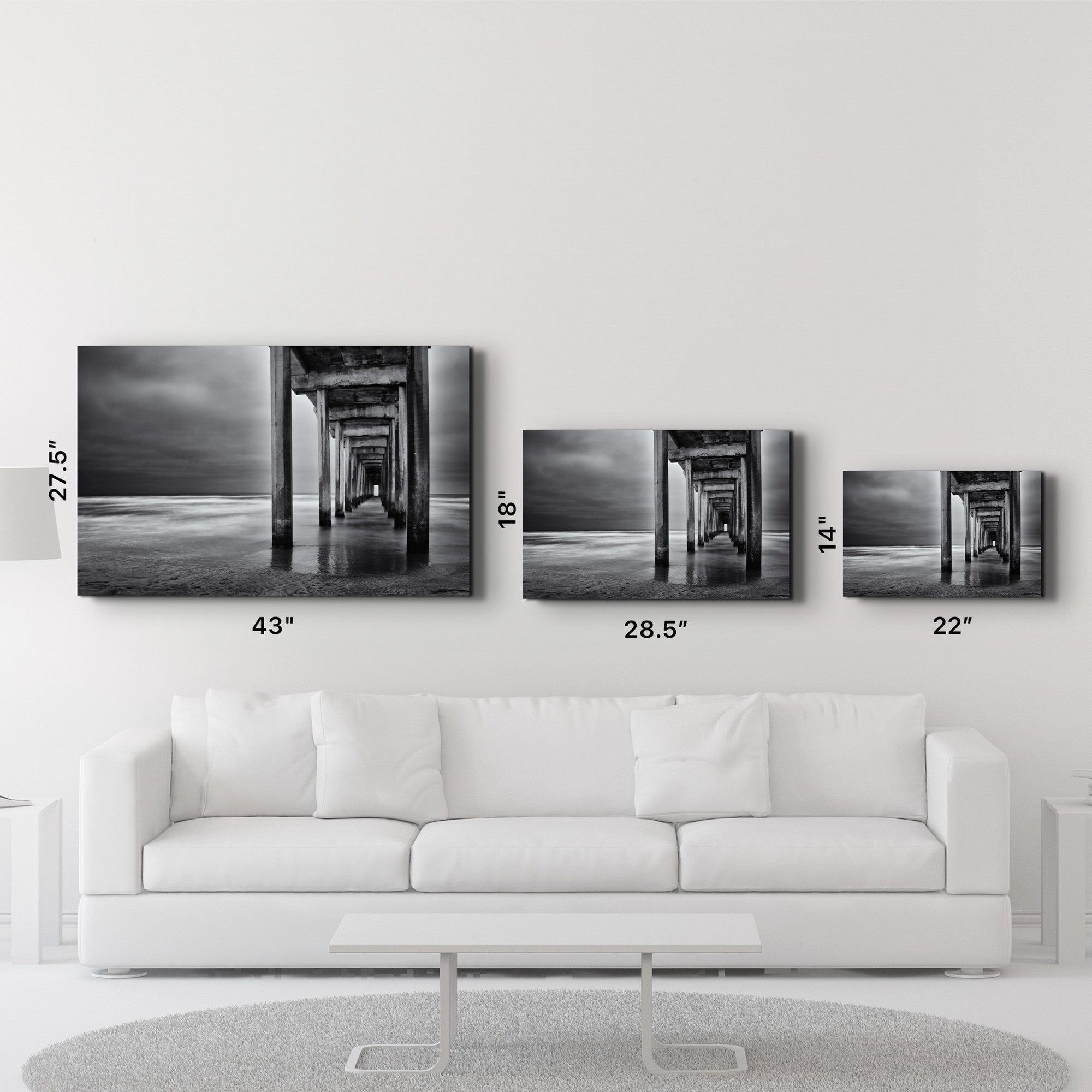 Arte Decorativa em Vidro Temperado Multicolor 35x55cm - Impressão UV de Alta Qualidade