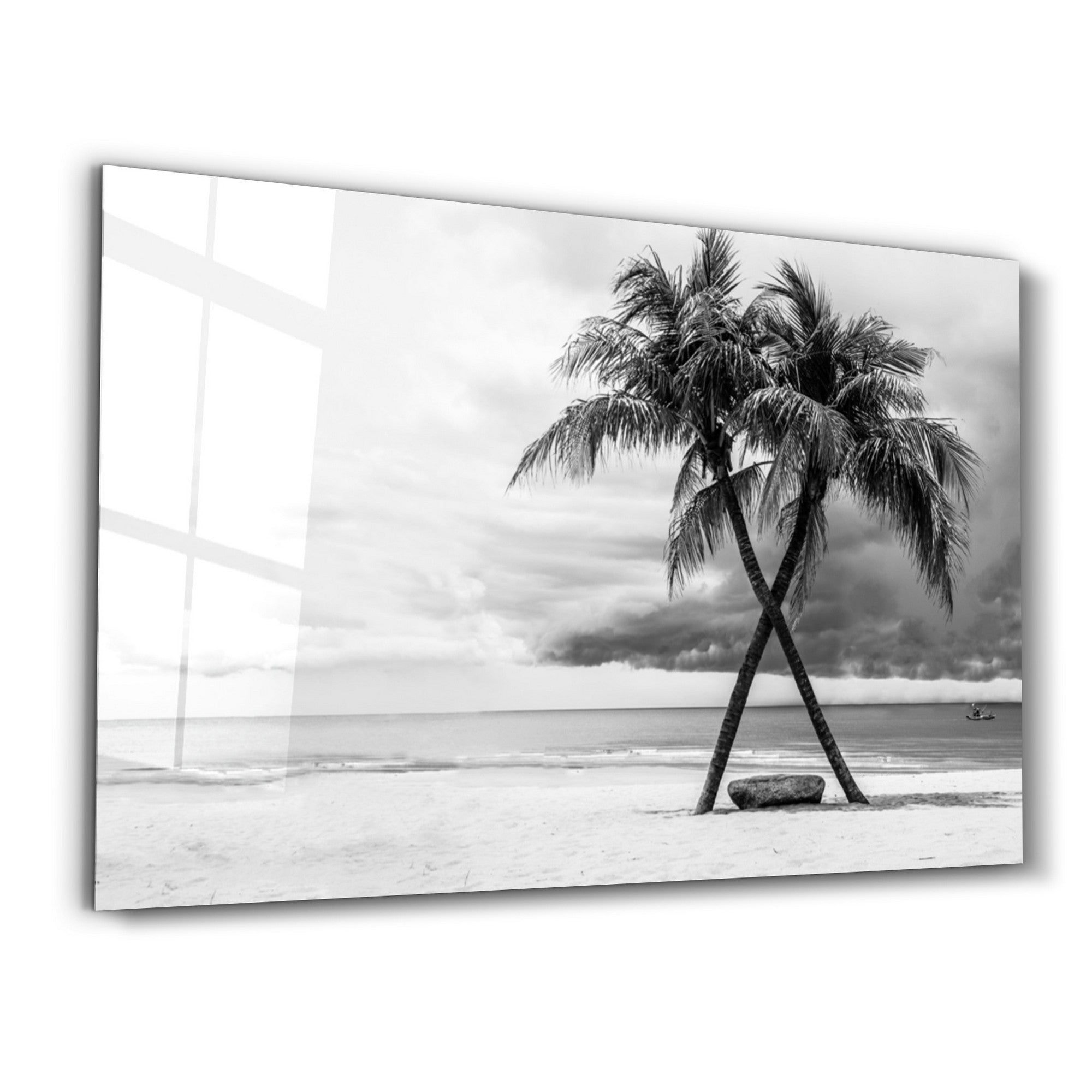 Arte Decorativa em Vidro Temperado Multicolor 35x55cm - Impressão UV de Alta Qualidade