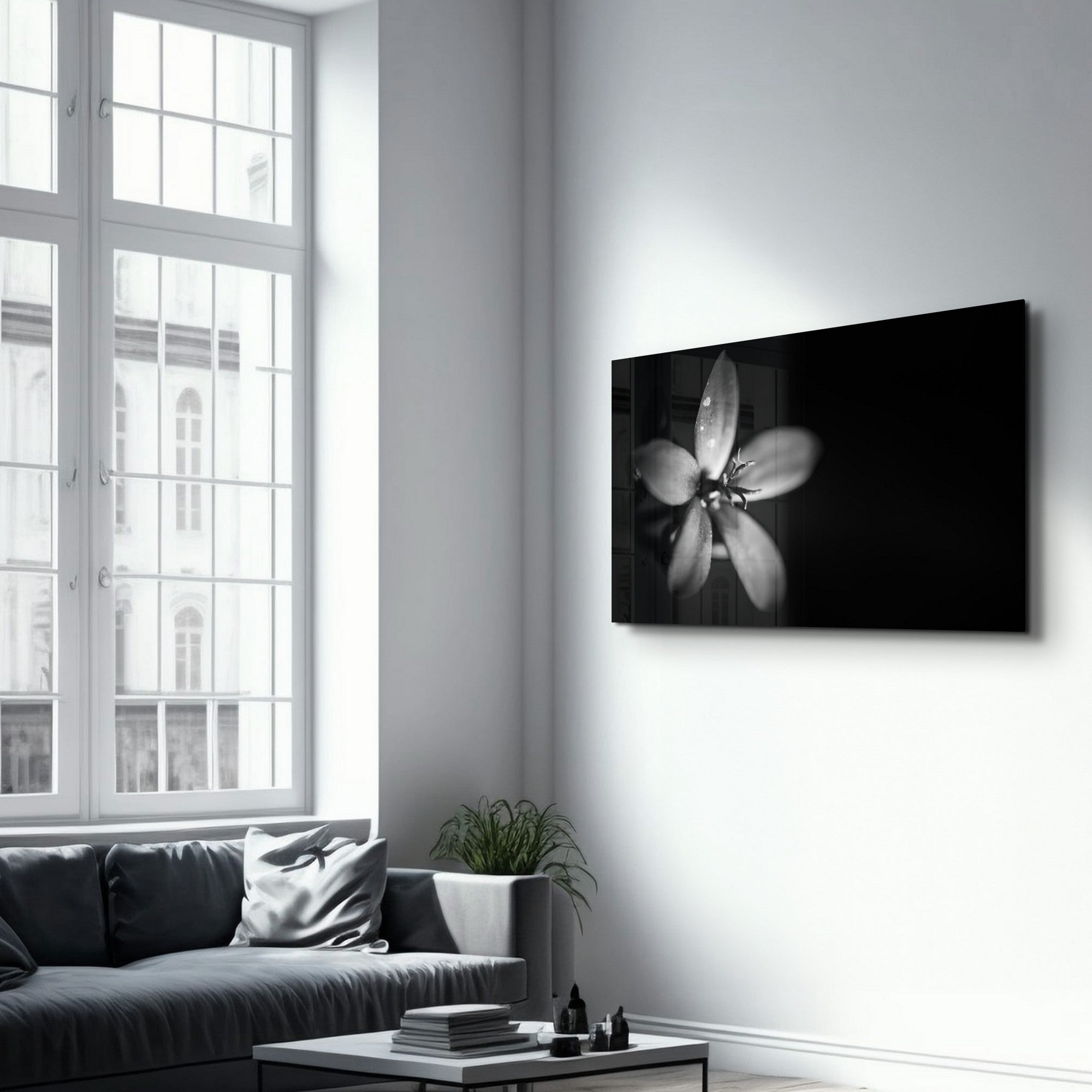 Arte Decorativa em Vidro Temperado Multicolor 35x55cm - Impressão UV de Alta Qualidade