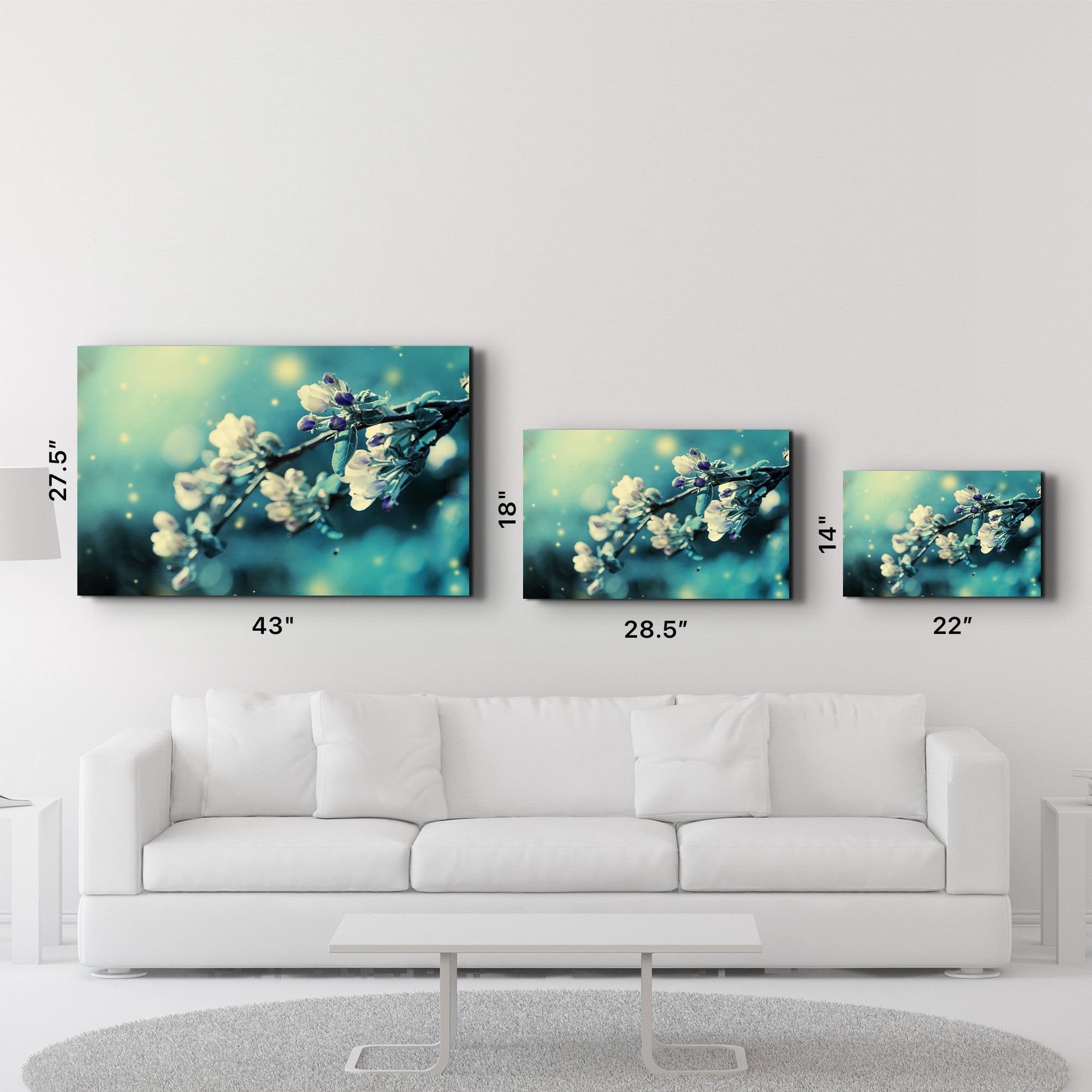 Arte em Vidro Temperado Multicolor 70x110cm - Pintura Decorativa UV Premium OGLS-1050