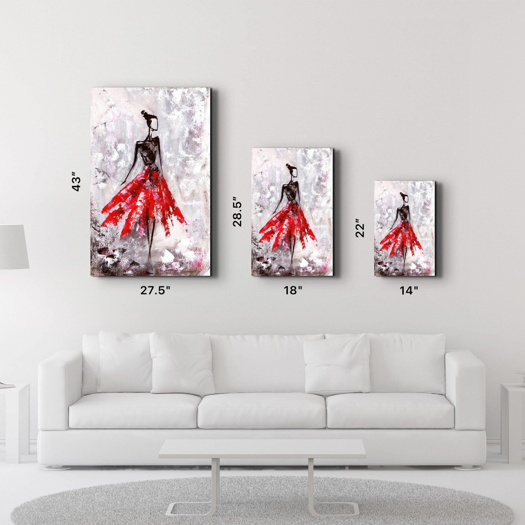 Arte Decorativa em Vidro Temperado Multicolor 35x55cm - Impressão UV de Alta Qualidade