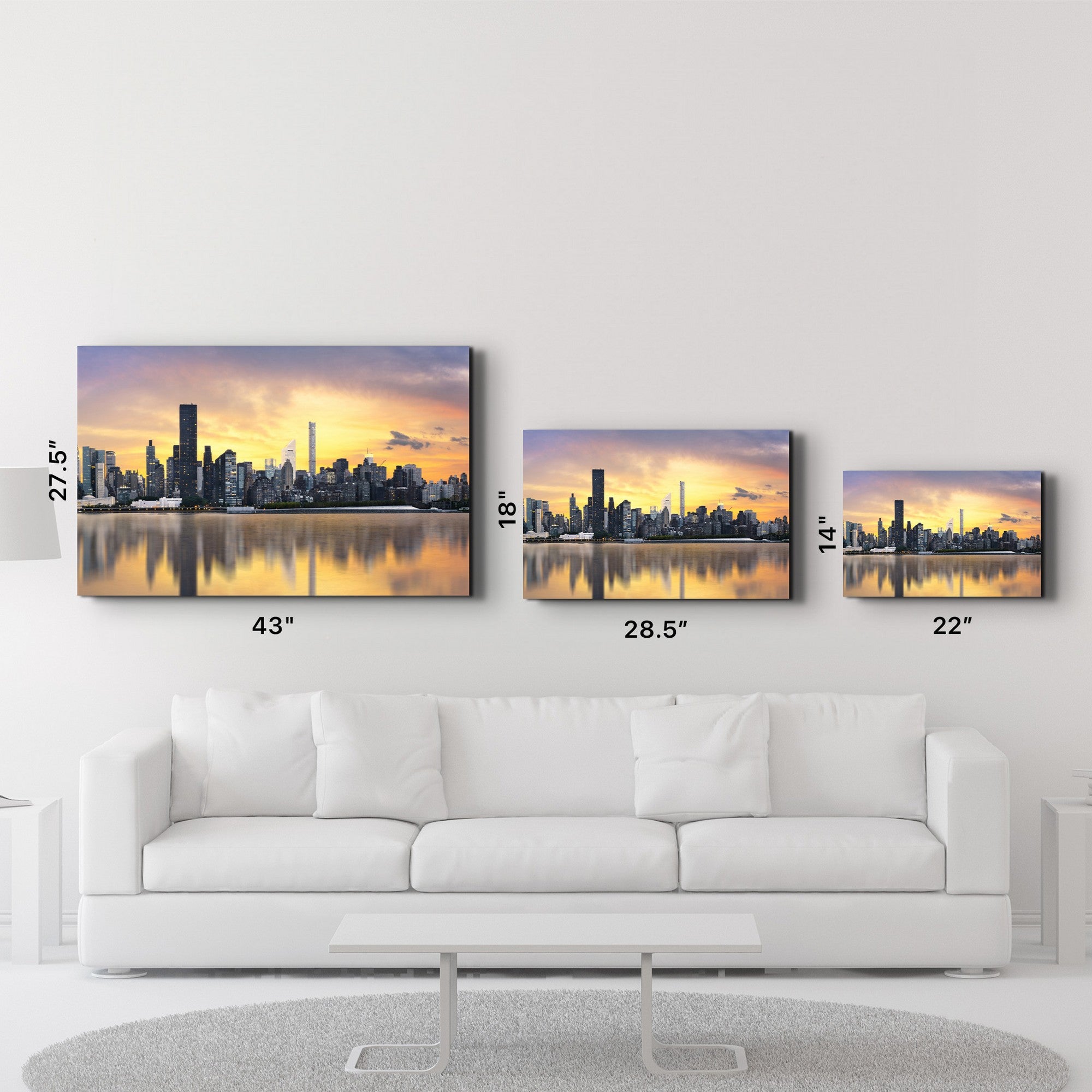 Arte Decorativa em Vidro Temperado Multicolor 35x55cm - Impressão UV de Alta Qualidade