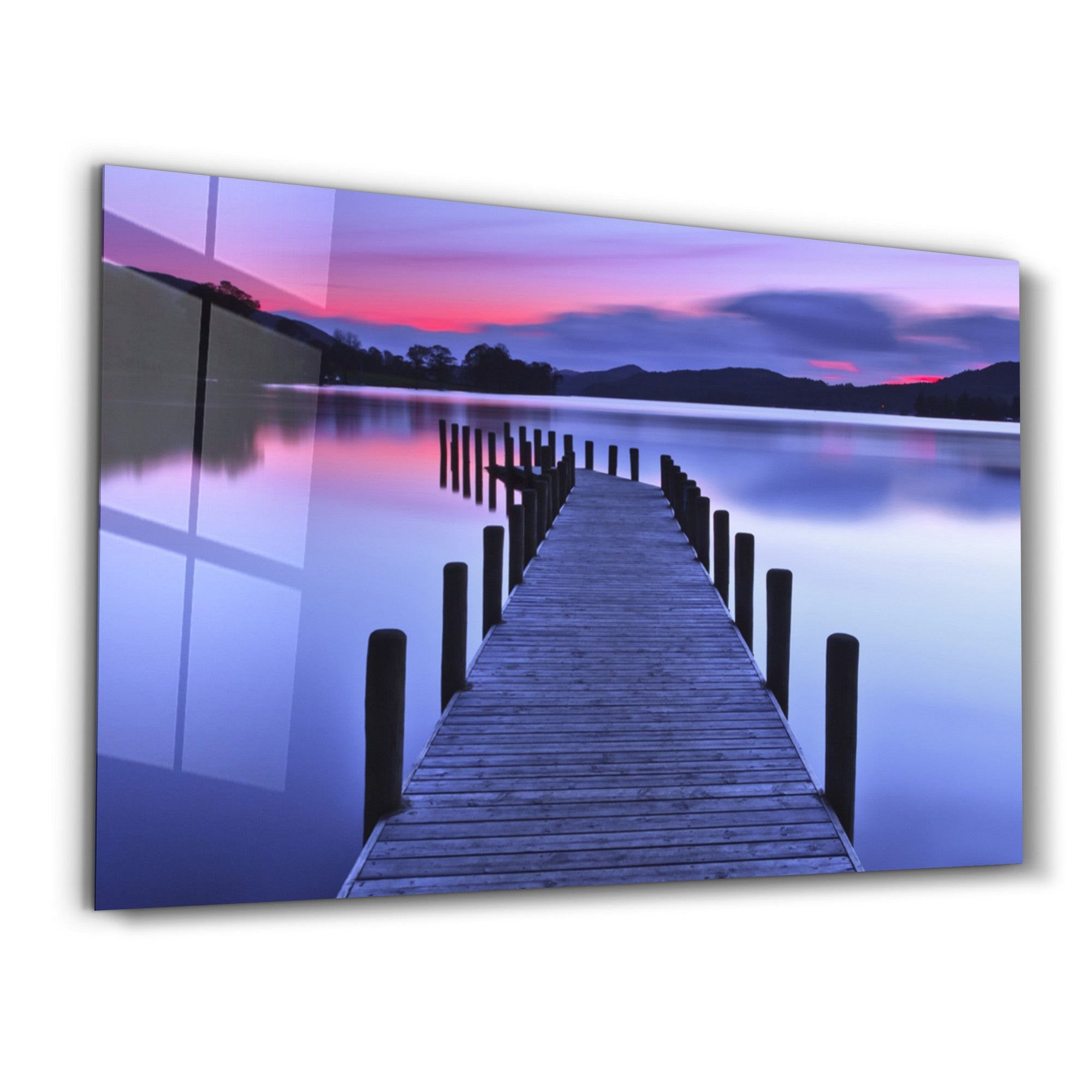 Quadro Decorativo em Vidro Temperado 35x55 cm Multicolor OGLS-1079 com Impressão UV (4 mm)