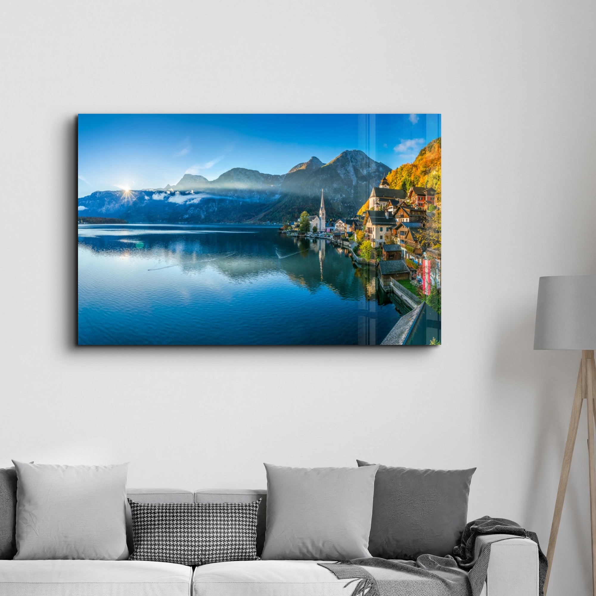 Arte em Vidro Temperado Multicolor 70x110cm - Pintura Decorativa UV de Alta Qualidade