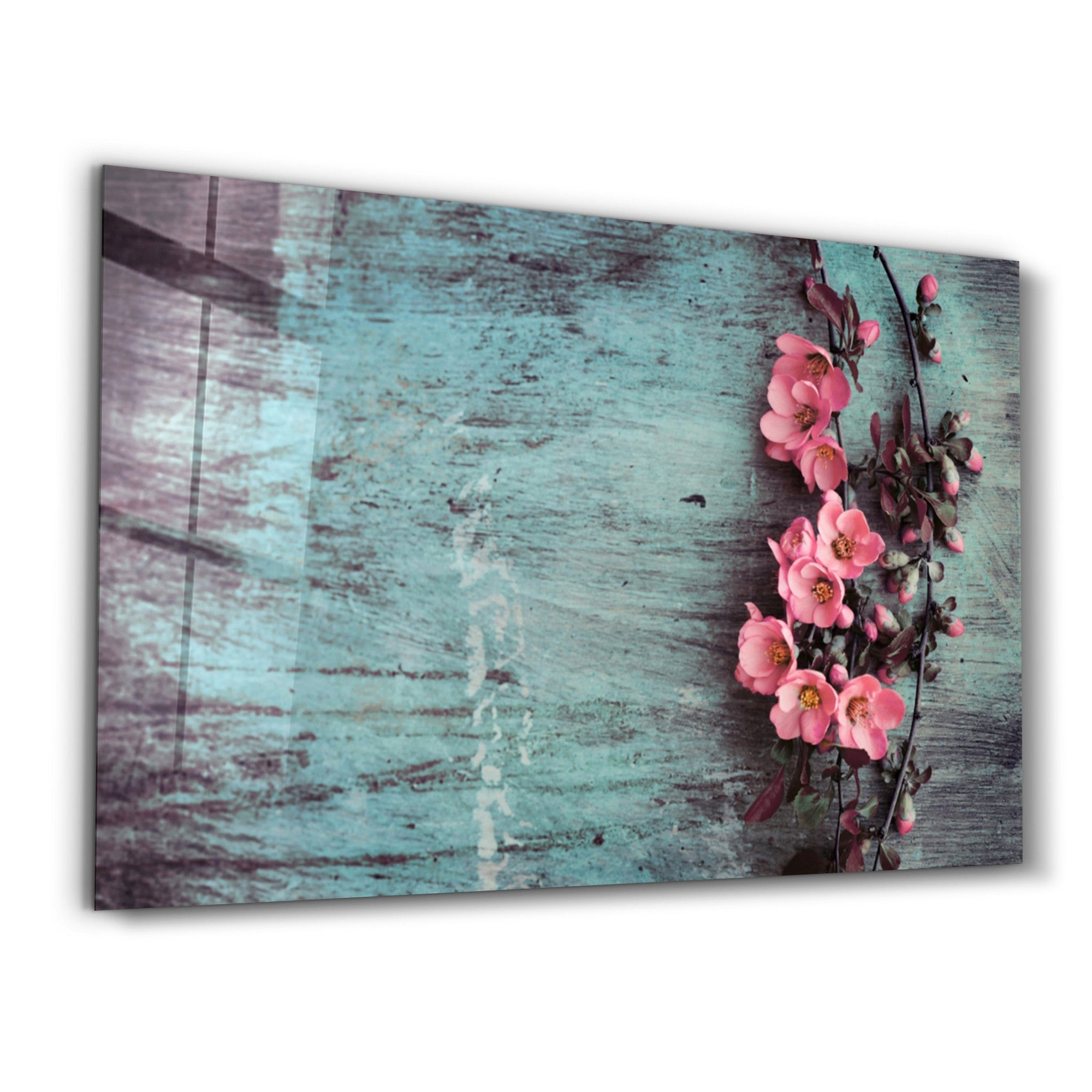 Arte Decorativa em Vidro Temperado Multicolor 35x55cm - Impressão UV de Alta Qualidade