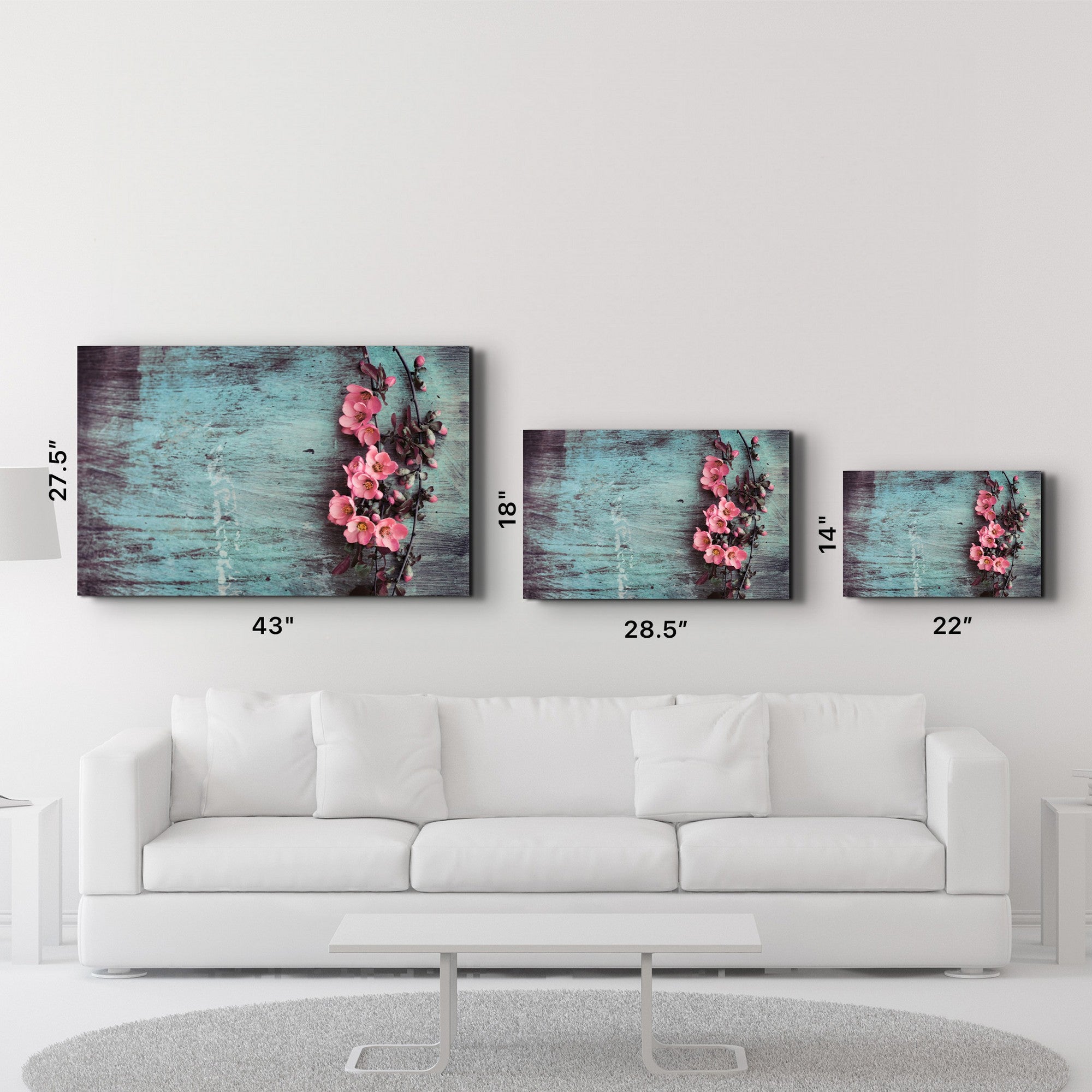 Arte Decorativa em Vidro Temperado Multicolor 35x55cm - Impressão UV de Alta Qualidade