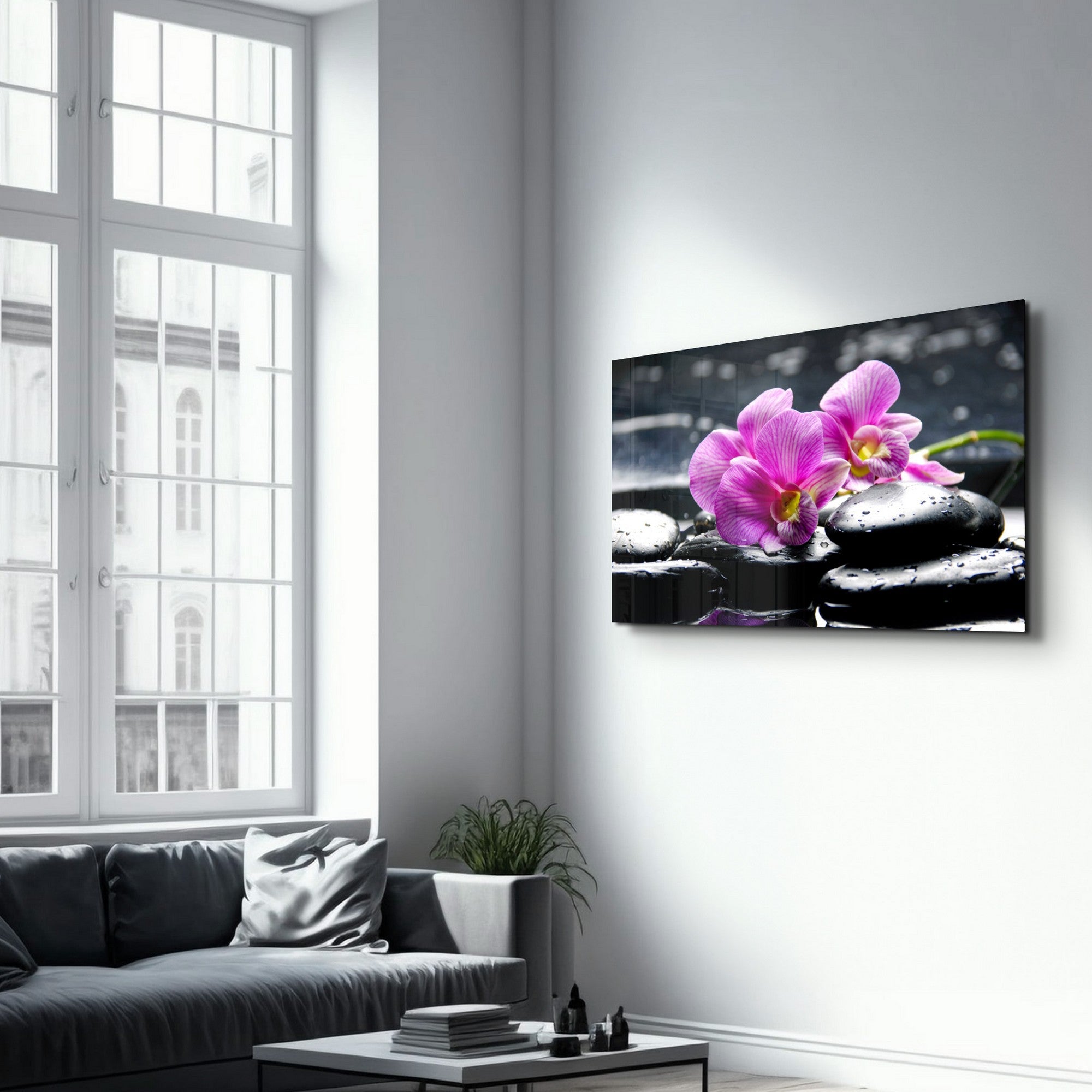 Arte em Vidro Temperado Multicolor 70x110cm - Pintura Decorativa UV de Alta Qualidade