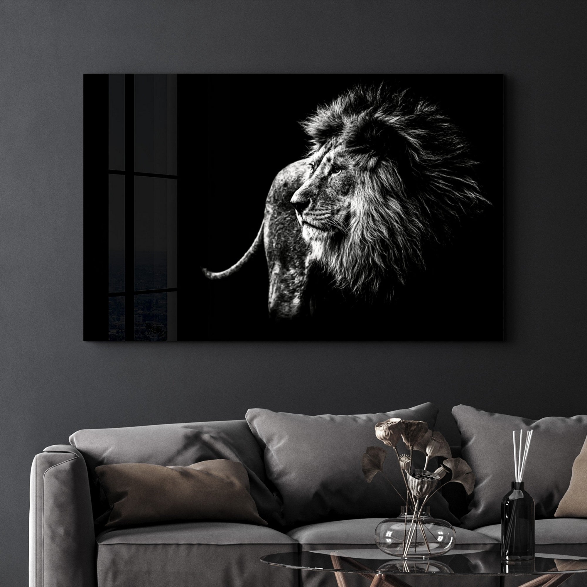 Arte Decorativa em Vidro Temperado Multicolor 70x110cm - Impressão UV de Alta Qualidade