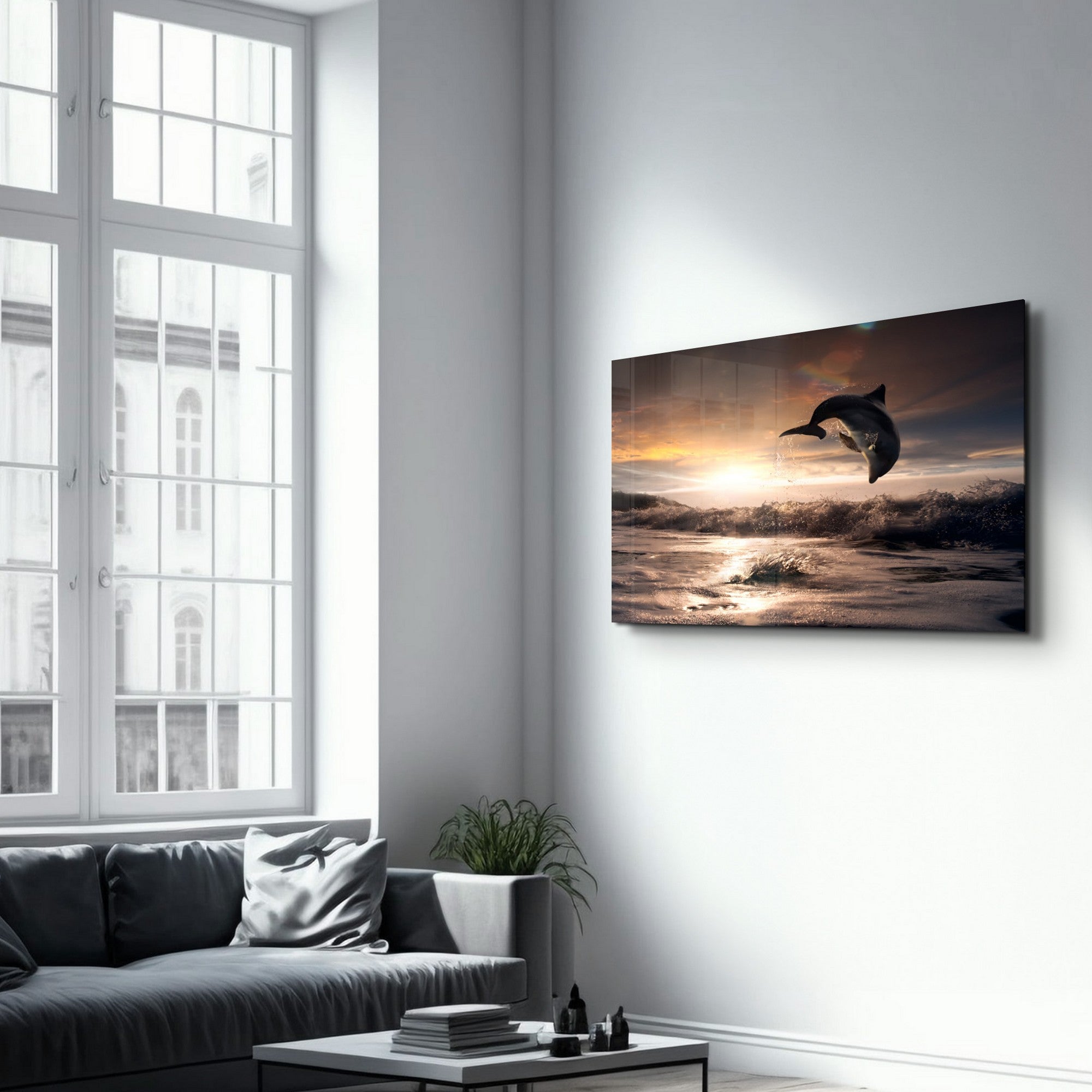 Arte em Vidro Temperado Multicolor 70x110cm - Pintura Decorativa UV de Alta Qualidade