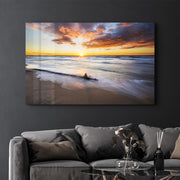 Arte Decorativa em Vidro Temperado Multicolor 35x55cm - Impressão UV de Alta Qualidade