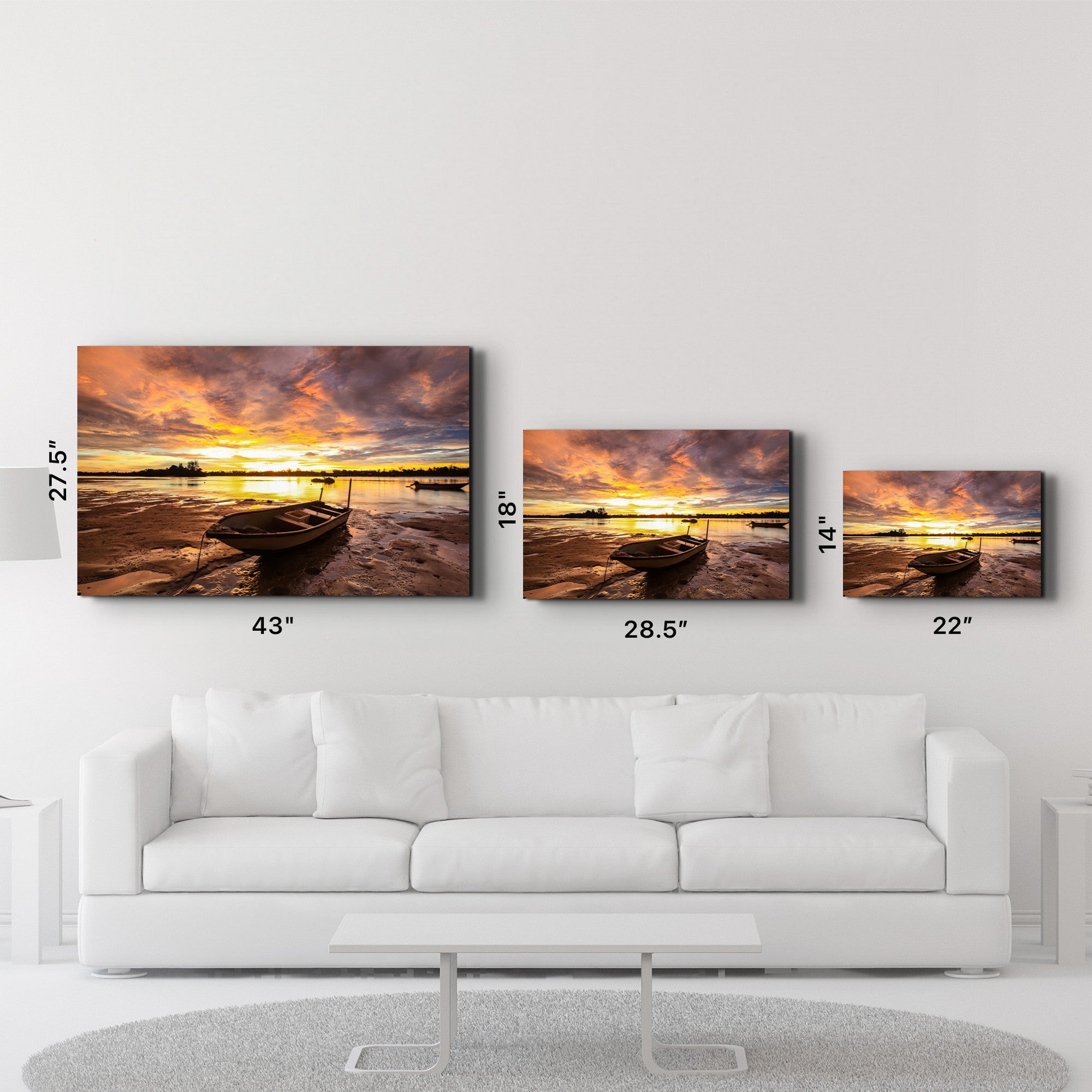 Arte Decorativa em Vidro Temperado Multicolor 70x110cm - Impressão UV de Alta Qualidade