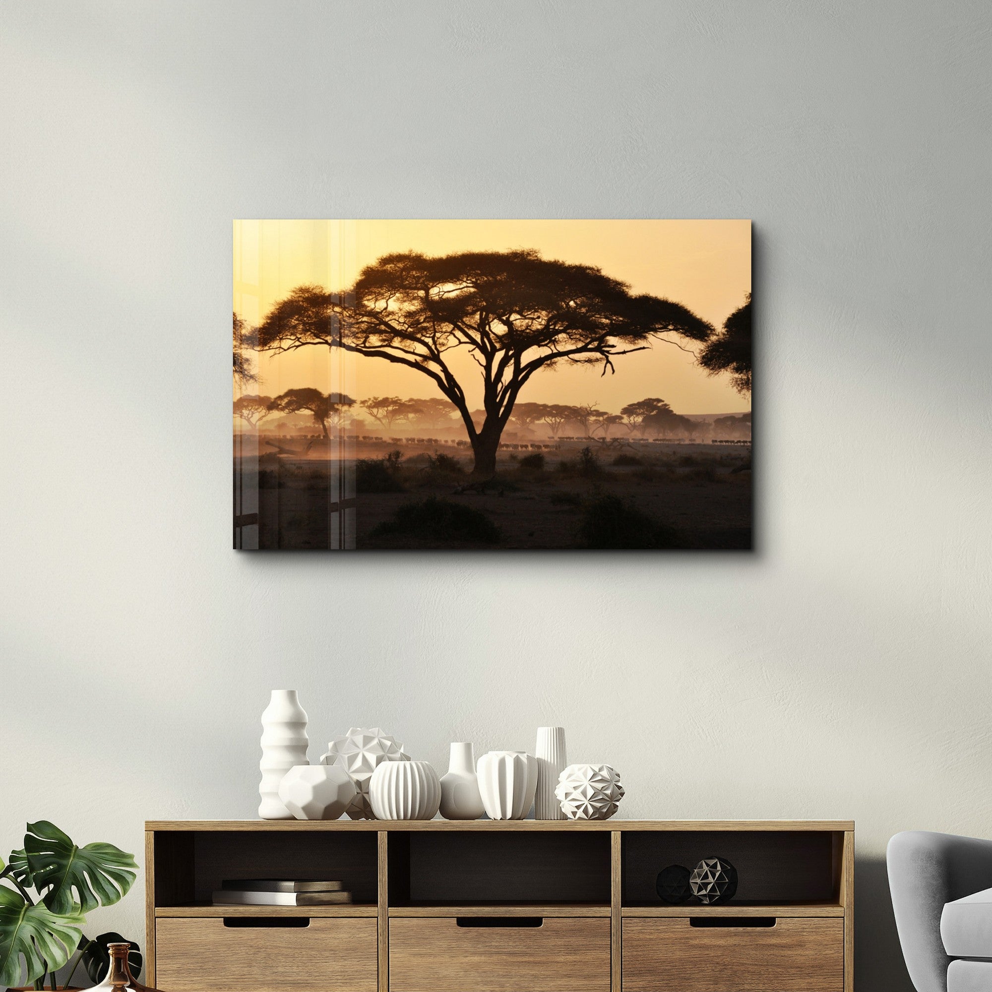 Arte em Vidro Temperado Multicolor 70x110cm - Pintura Decorativa UV de Alta Qualidade