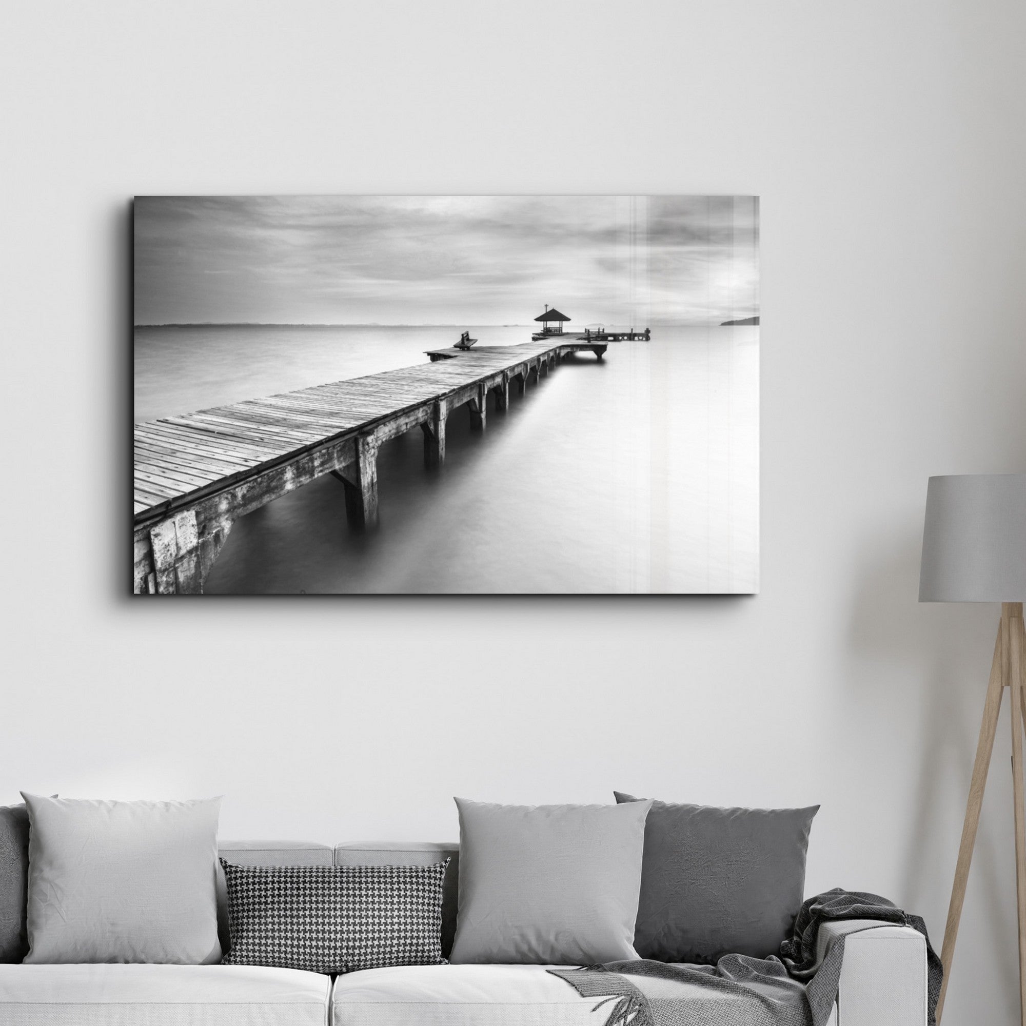 Arte Decorativa em Vidro Temperado Multicolor 35x55cm - Impressão UV de Alta Qualidade