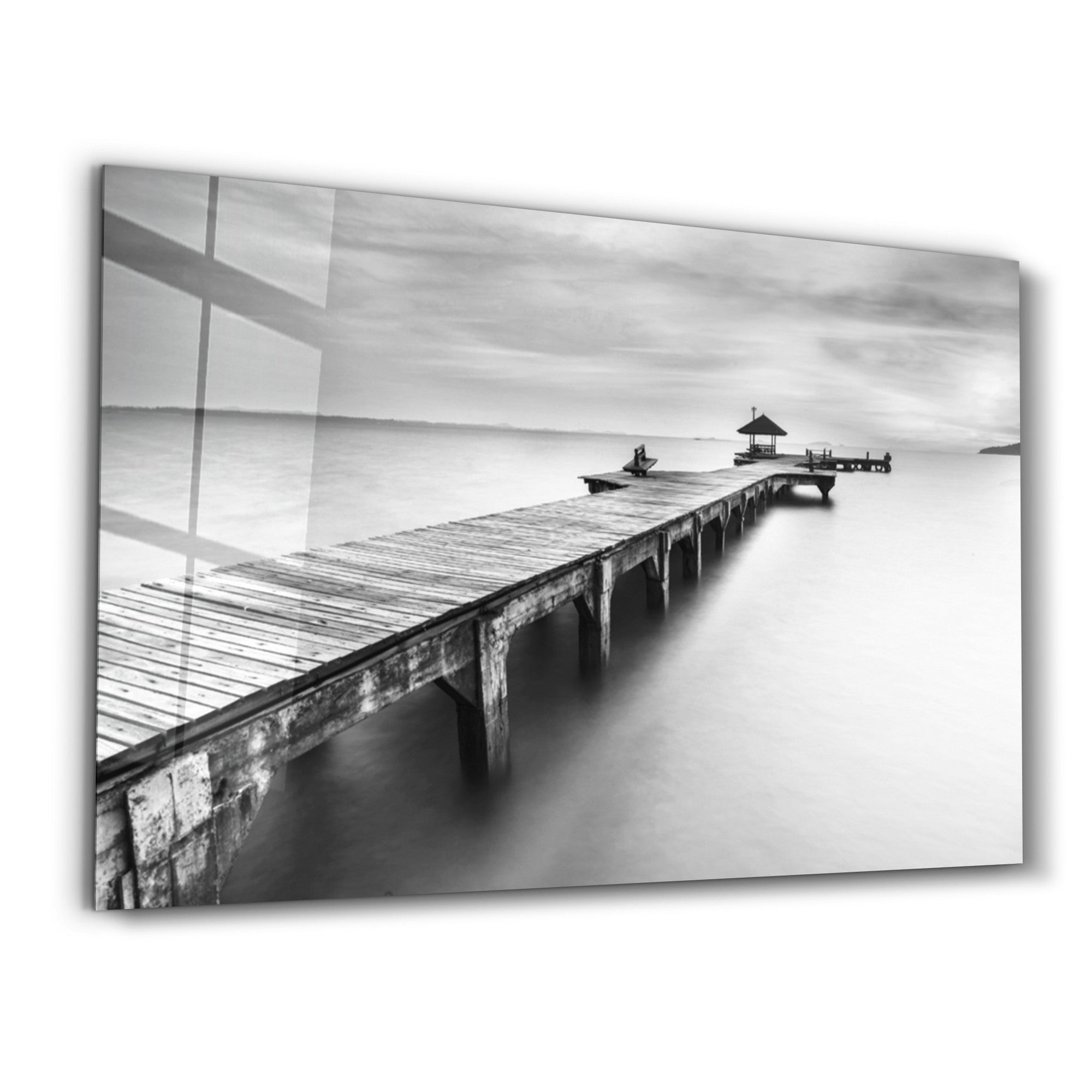 Arte Decorativa em Vidro Temperado Multicolor 35x55cm - Impressão UV de Alta Qualidade