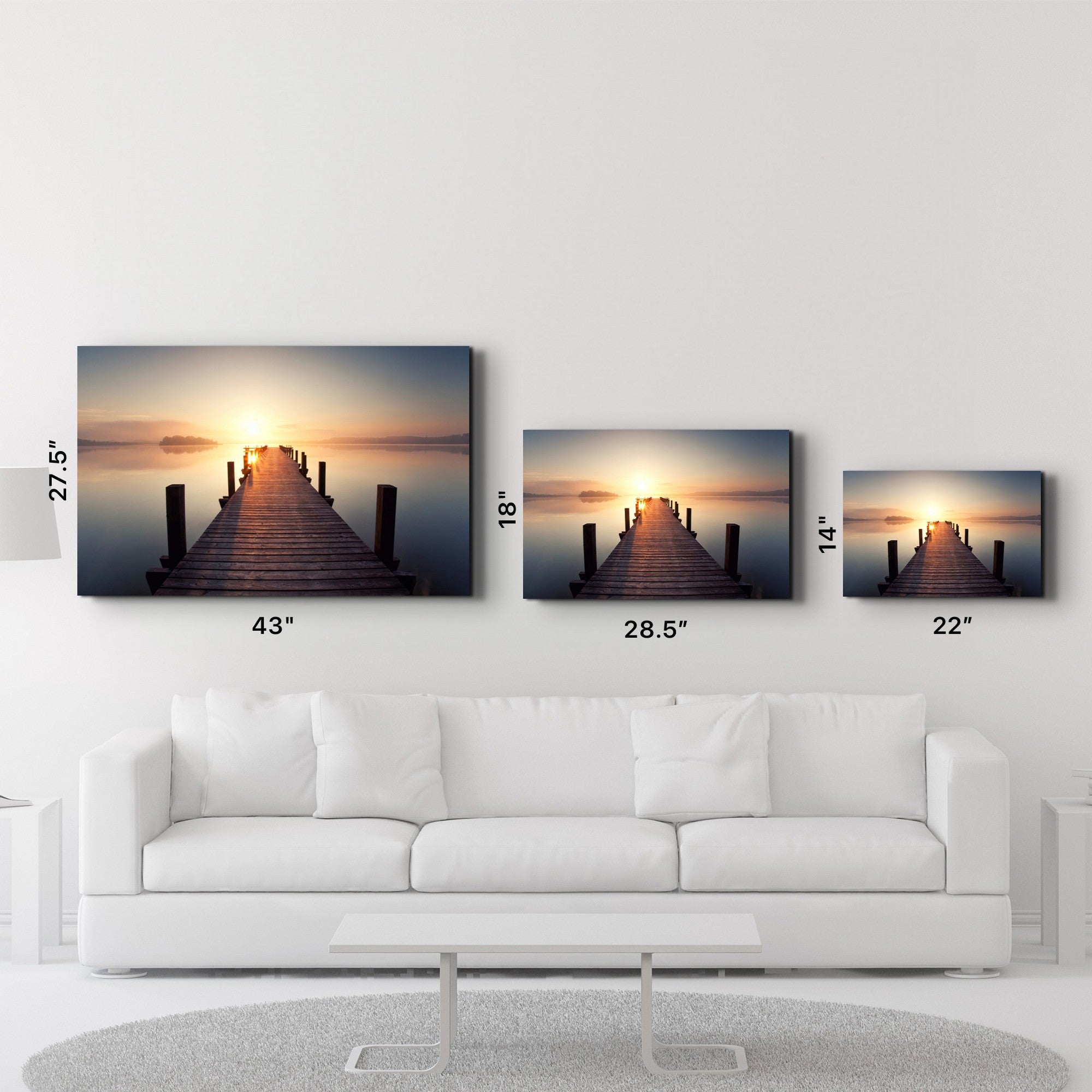 Arte Decorativa em Vidro Temperado Multicolor 35x55cm - Impressão UV de Alta Qualidade