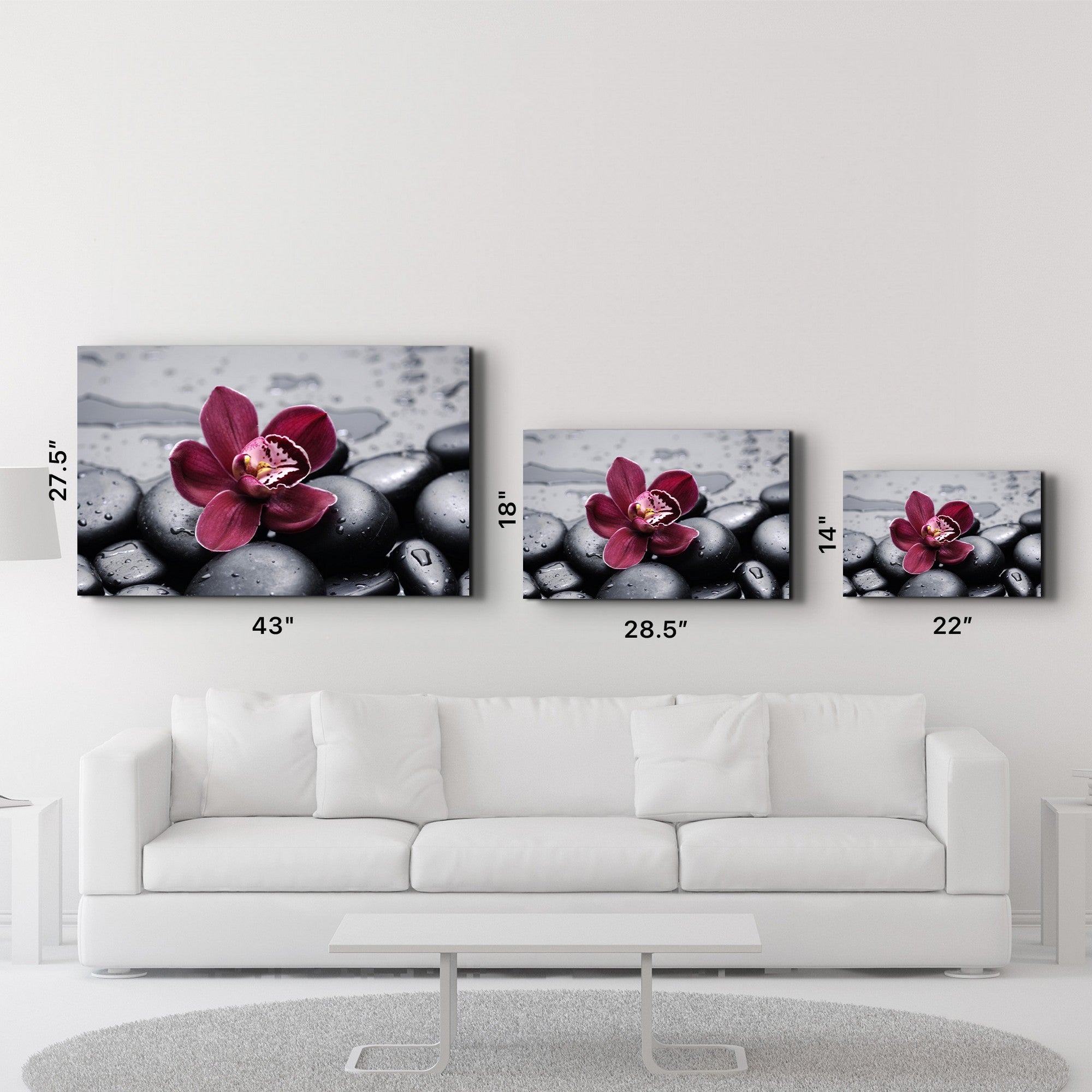 Arte Decorativa em Vidro Temperado Multicolor 35x55cm - Impressão UV de Alta Qualidade