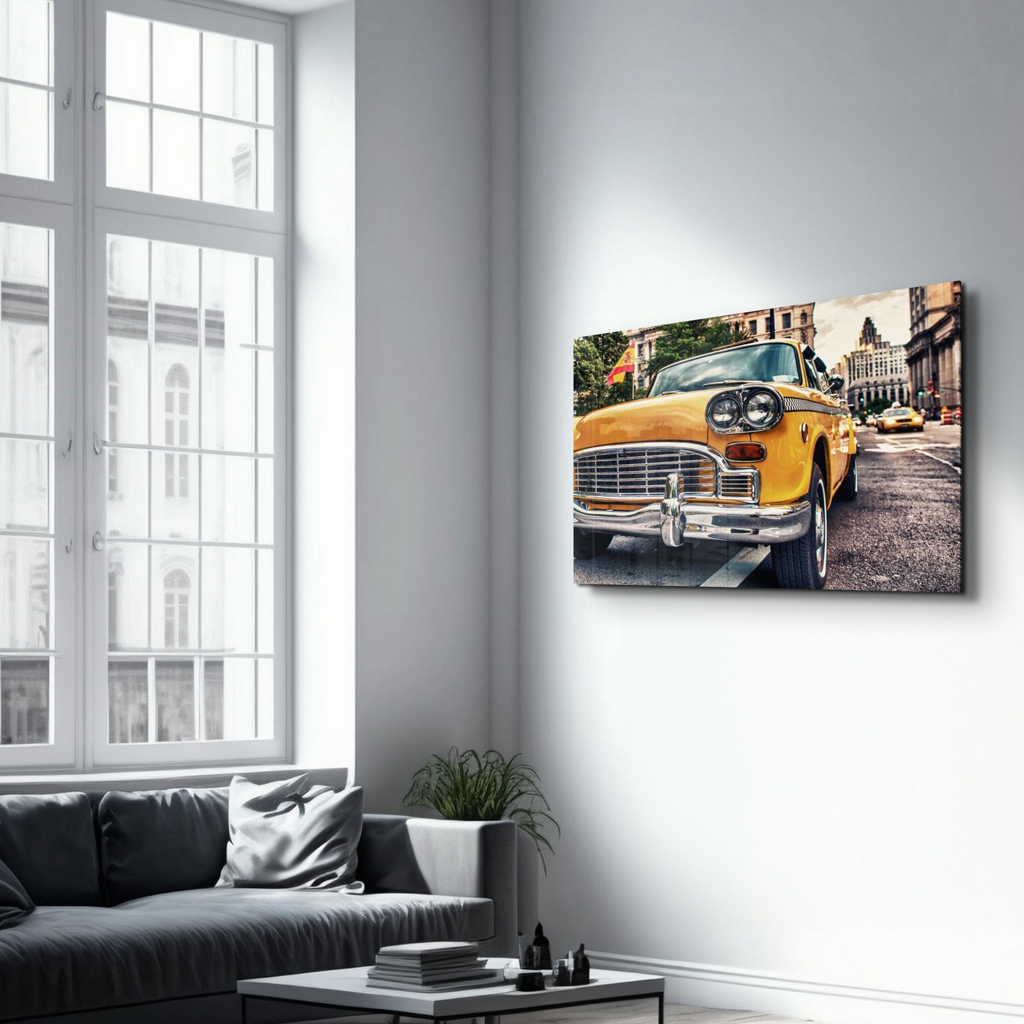 Arte Decorativa em Vidro Temperado Multicolor 70x110cm - Impressão UV de Alta Qualidade