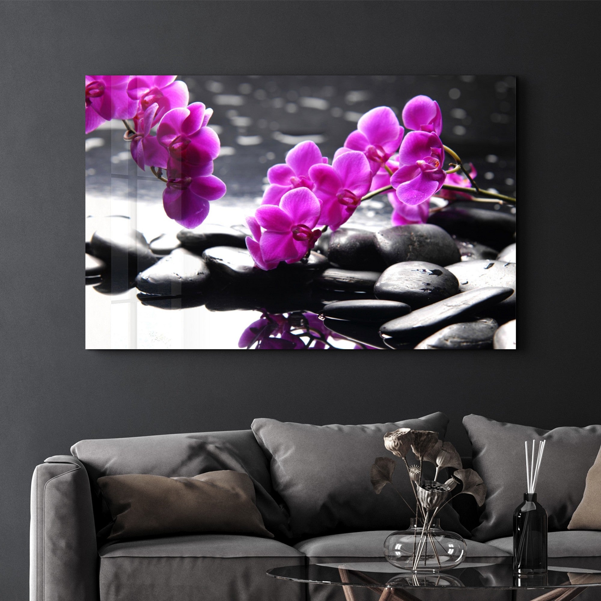 Arte em Vidro Temperado Multicolor 70x110cm - Pintura Decorativa UV de Alta Qualidade