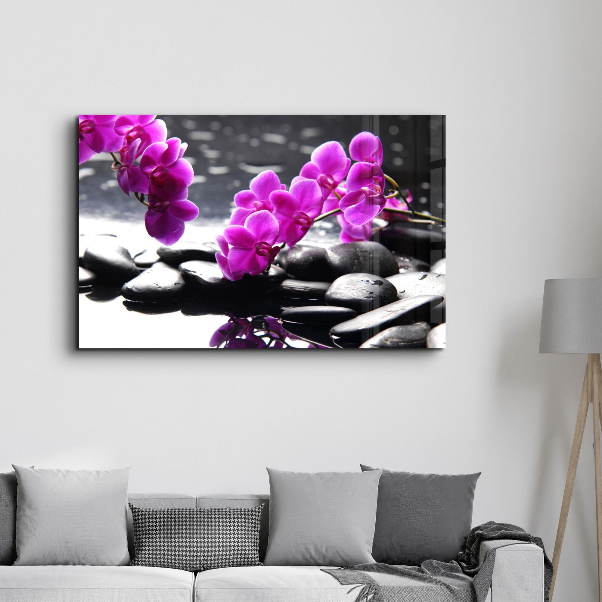 Arte em Vidro Temperado Multicolor 70x110cm - Pintura Decorativa UV de Alta Qualidade