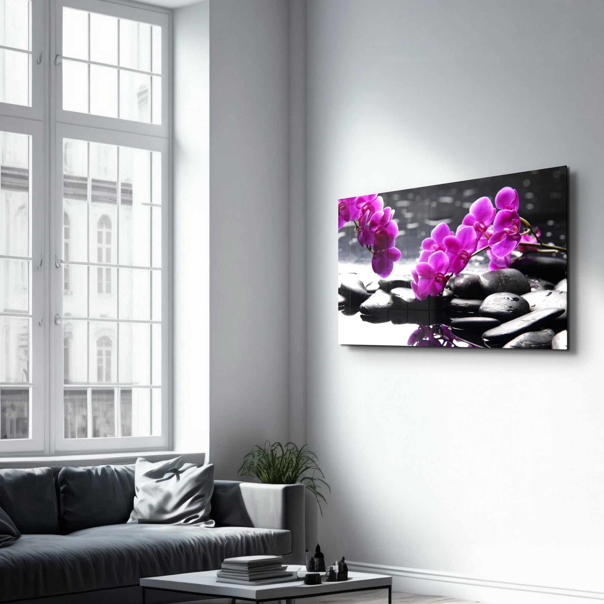 Arte em Vidro Temperado Multicolor 70x110cm - Pintura Decorativa UV de Alta Qualidade