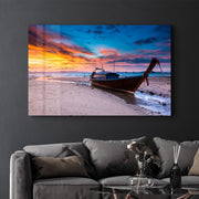 Arte em Vidro Temperado Multicolor 35x55cm - Pintura Decorativa UV Resistente