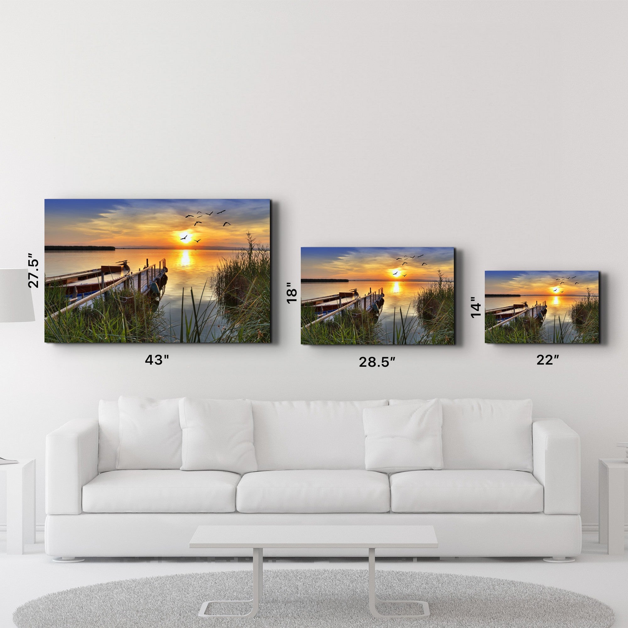 Arte Decorativa em Vidro Temperado Multicolor 35x55cm - Impressão UV de Alta Qualidade