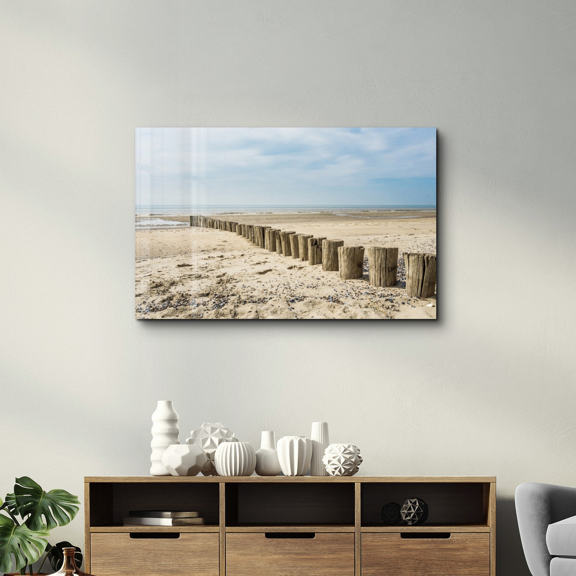 Arte em Vidro Temperado Multicolor 35x55cm - Pintura Decorativa UV de Alta Qualidade