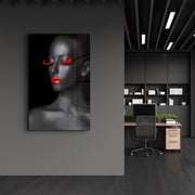 Arte em Vidro Temperado Multicolor 35x55cm - Pintura Decorativa UV Resistente