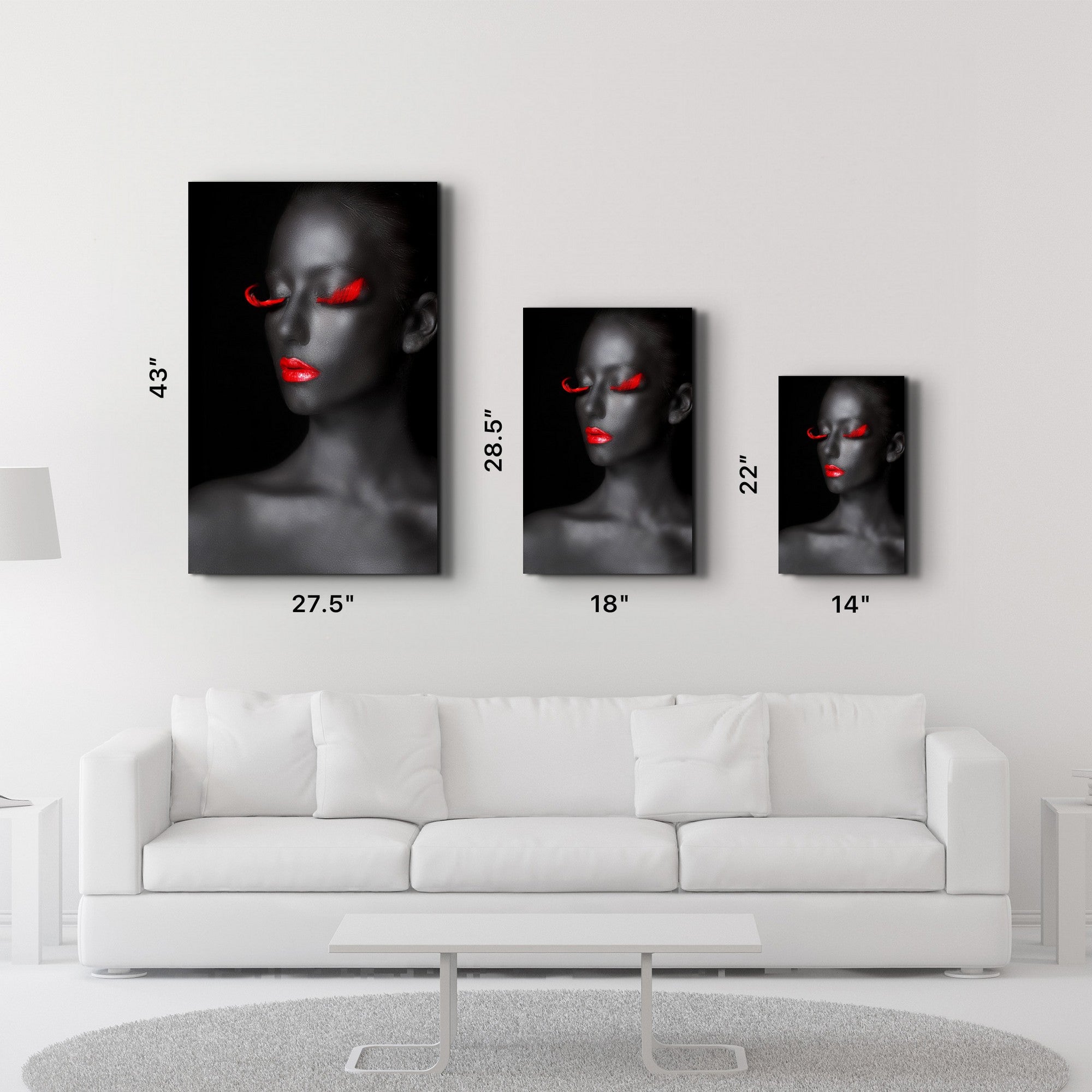 Arte em Vidro Temperado Multicolor 35x55cm - Pintura Decorativa UV Resistente