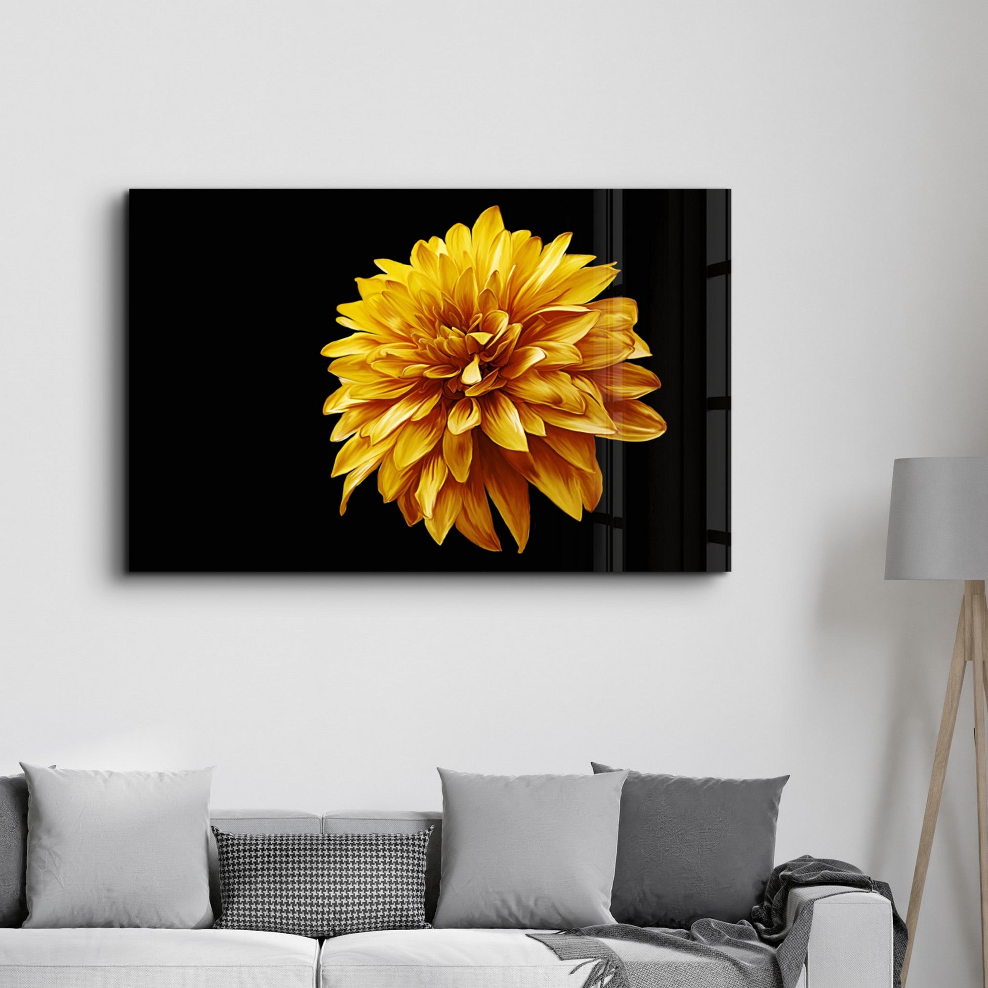 Arte Decorativa em Vidro Temperado Multicolor 35x55cm - Impressão UV de Alta Qualidade