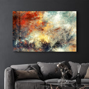 Arte Decorativa em Vidro Temperado Multicolor 35x55cm - Impressão UV de Alta Qualidade