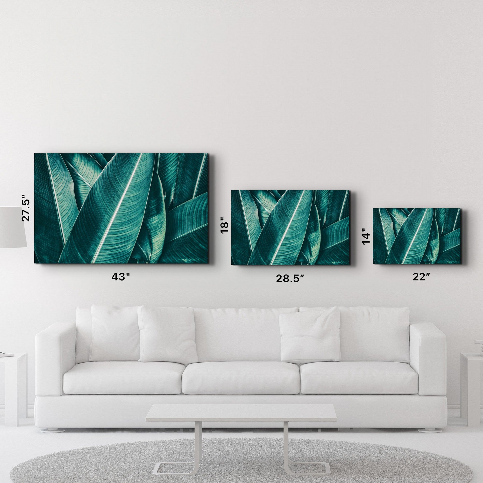 Arte Decorativa em Vidro Temperado Multicolor 35x55cm - Impressão UV de Alta Qualidade