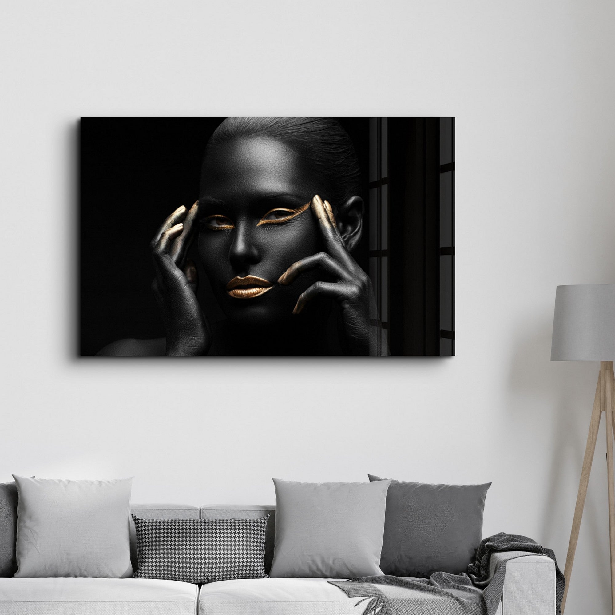 Arte em Vidro Temperado Multicolor 70x110cm - Pintura Decorativa UV de Alta Qualidade