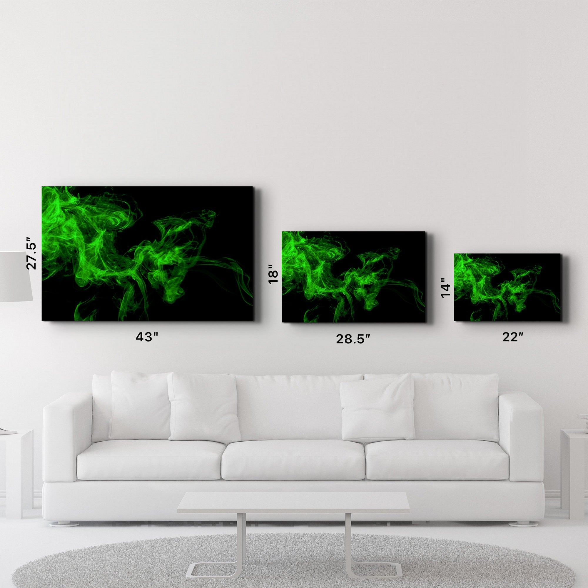 Arte Decorativa em Vidro Temperado Multicolor 70x110cm - Impressão UV de Alta Qualidade