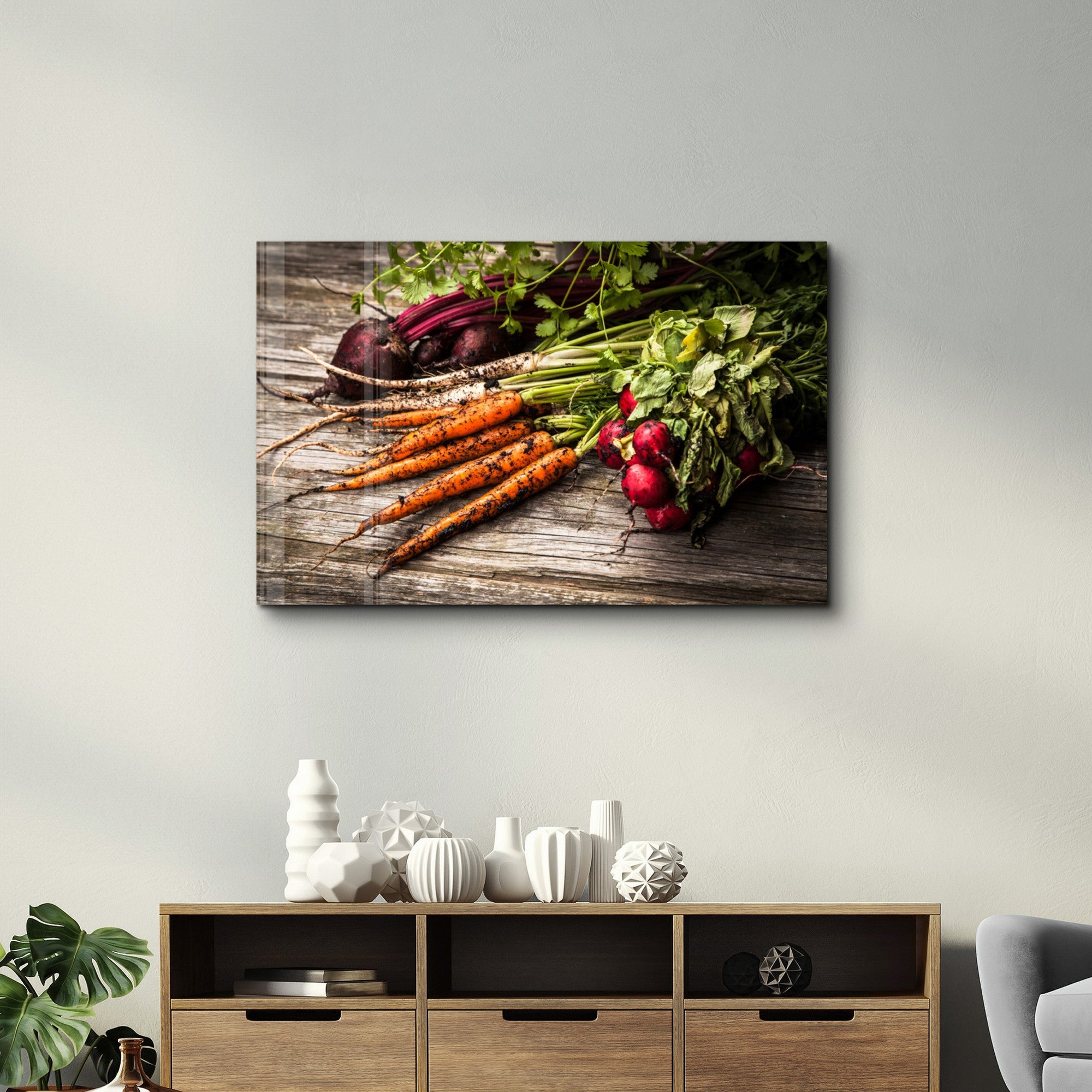 Quadro Decorativo em Vidro Temperado Multicolor 35x55cm - Impressão UV de Alta Qualidade