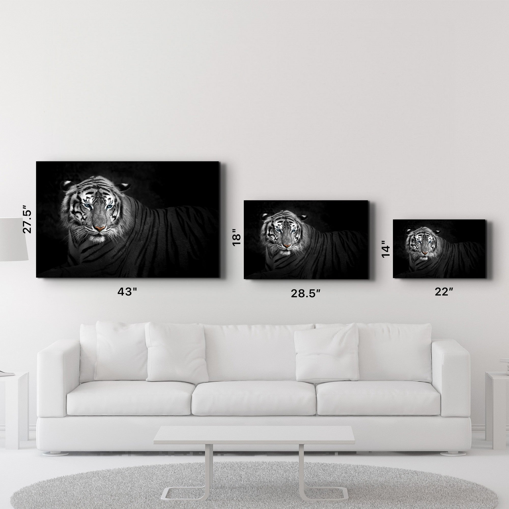 Quadro Decorativo em Vidro Temperado Multicolor 35x55cm - Impressão UV de Alta Qualidade