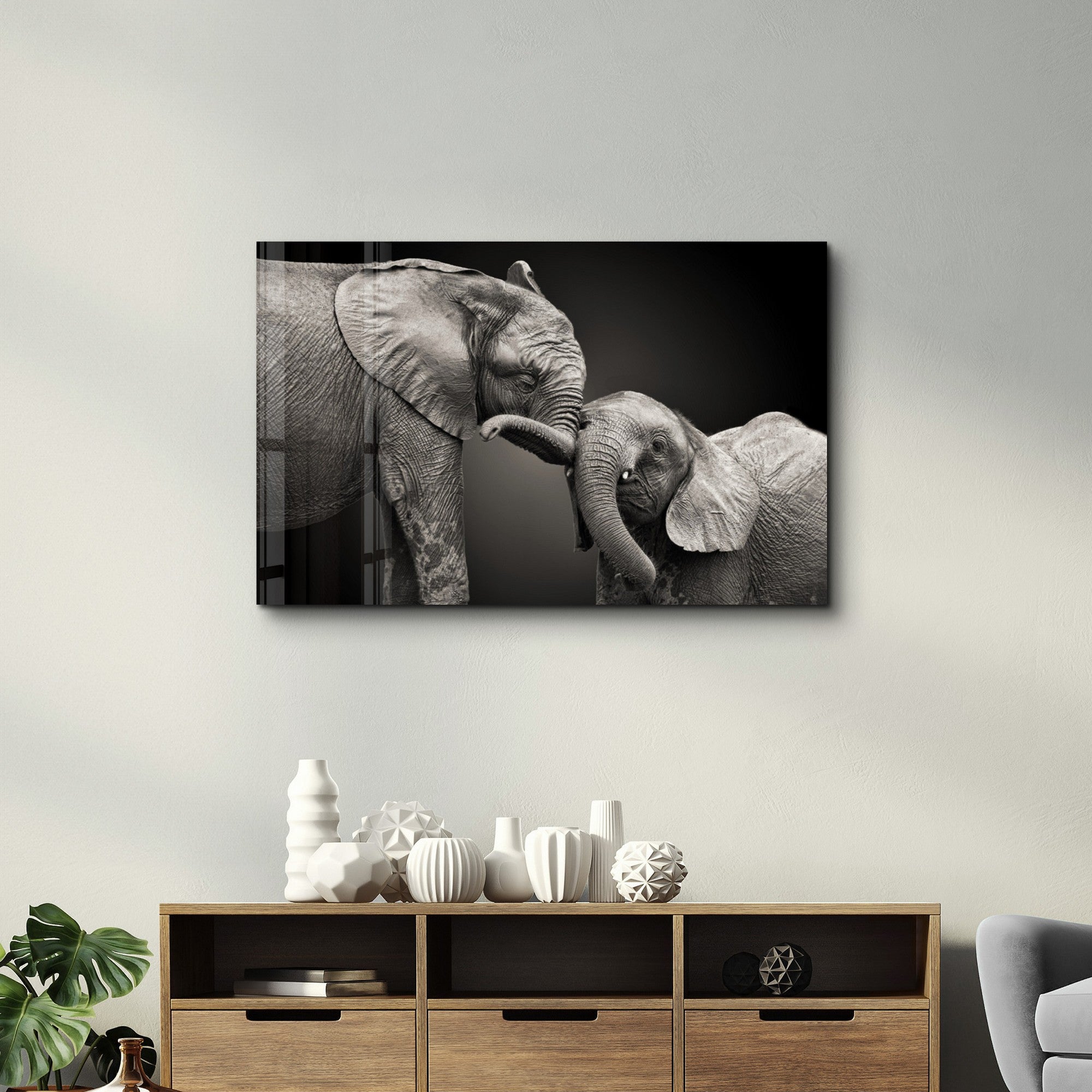 Arte Decorativa em Vidro Temperado Multicolor 70x110cm - Impressão UV de Alta Qualidade