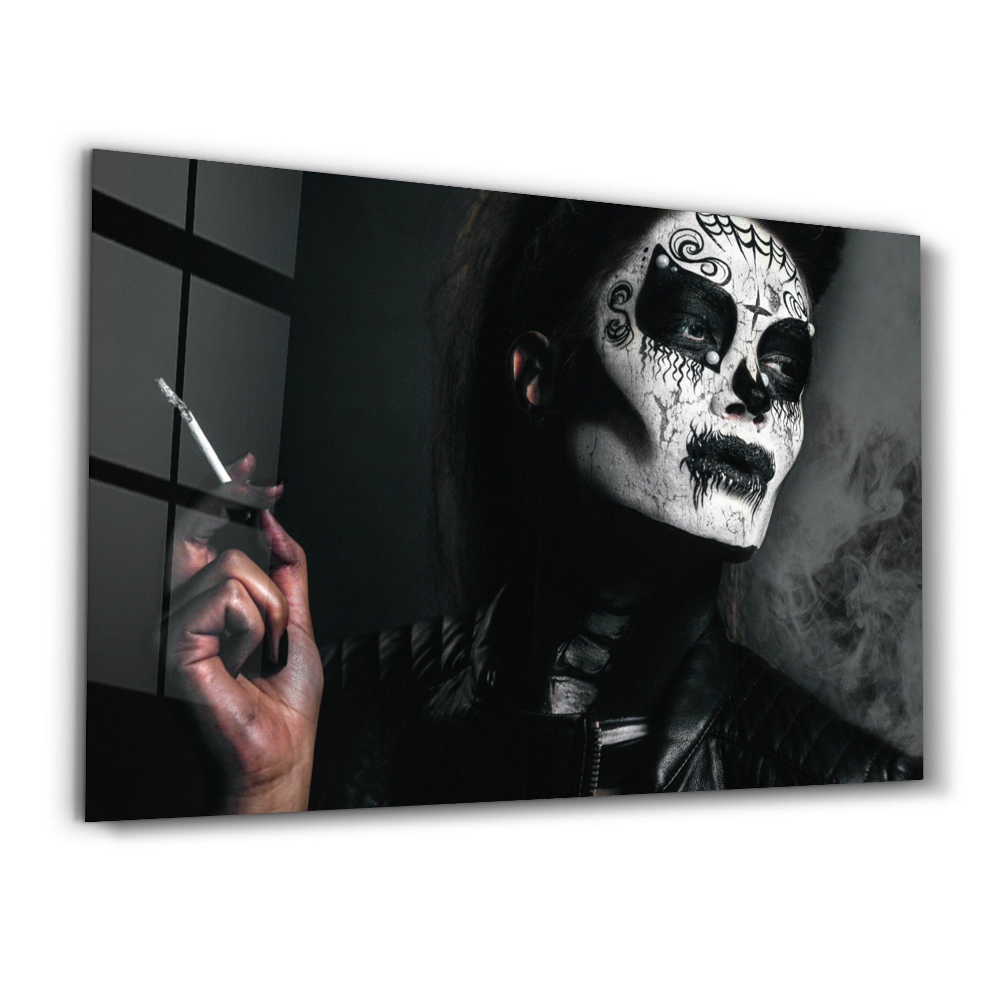 Arte Decorativa em Vidro Temperado Multicolor 35x55cm - Impressão UV de Alta Qualidade