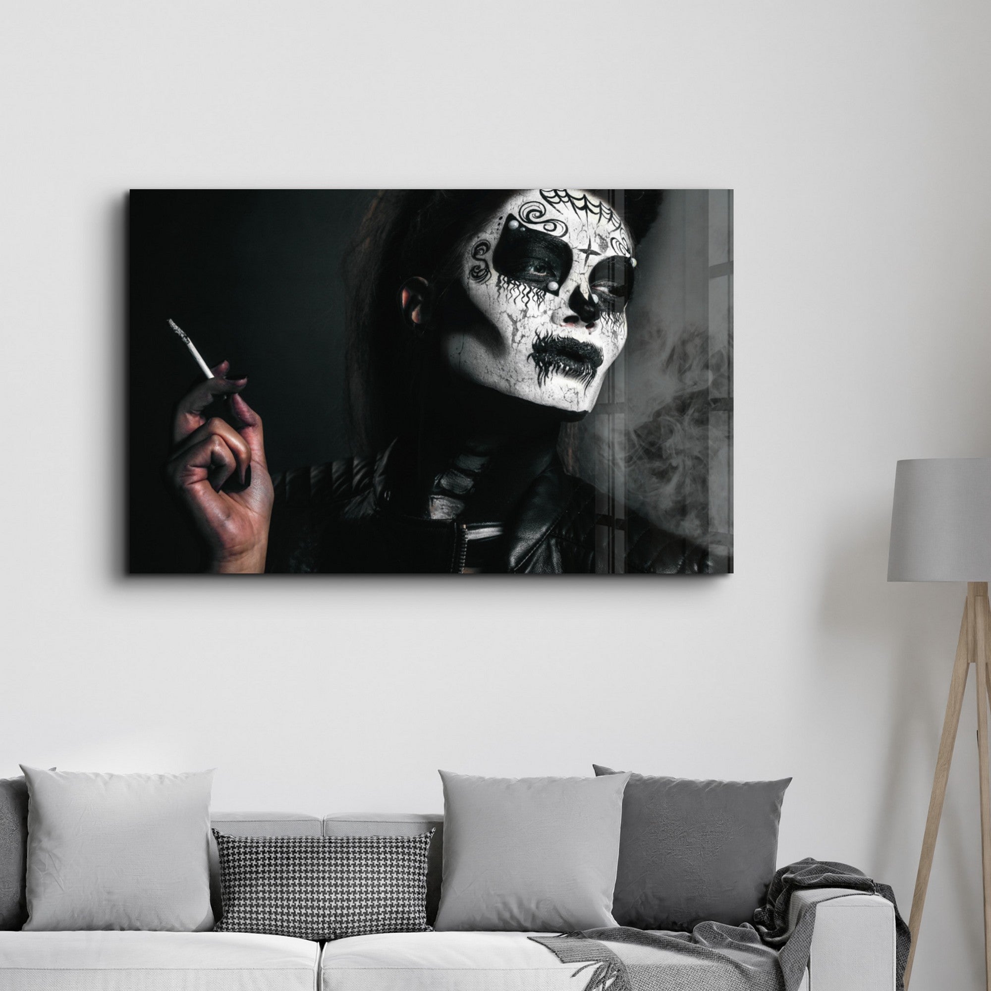 Arte Decorativa em Vidro Temperado OGLS-2020 - Impressão UV Multicolor 70x110cm