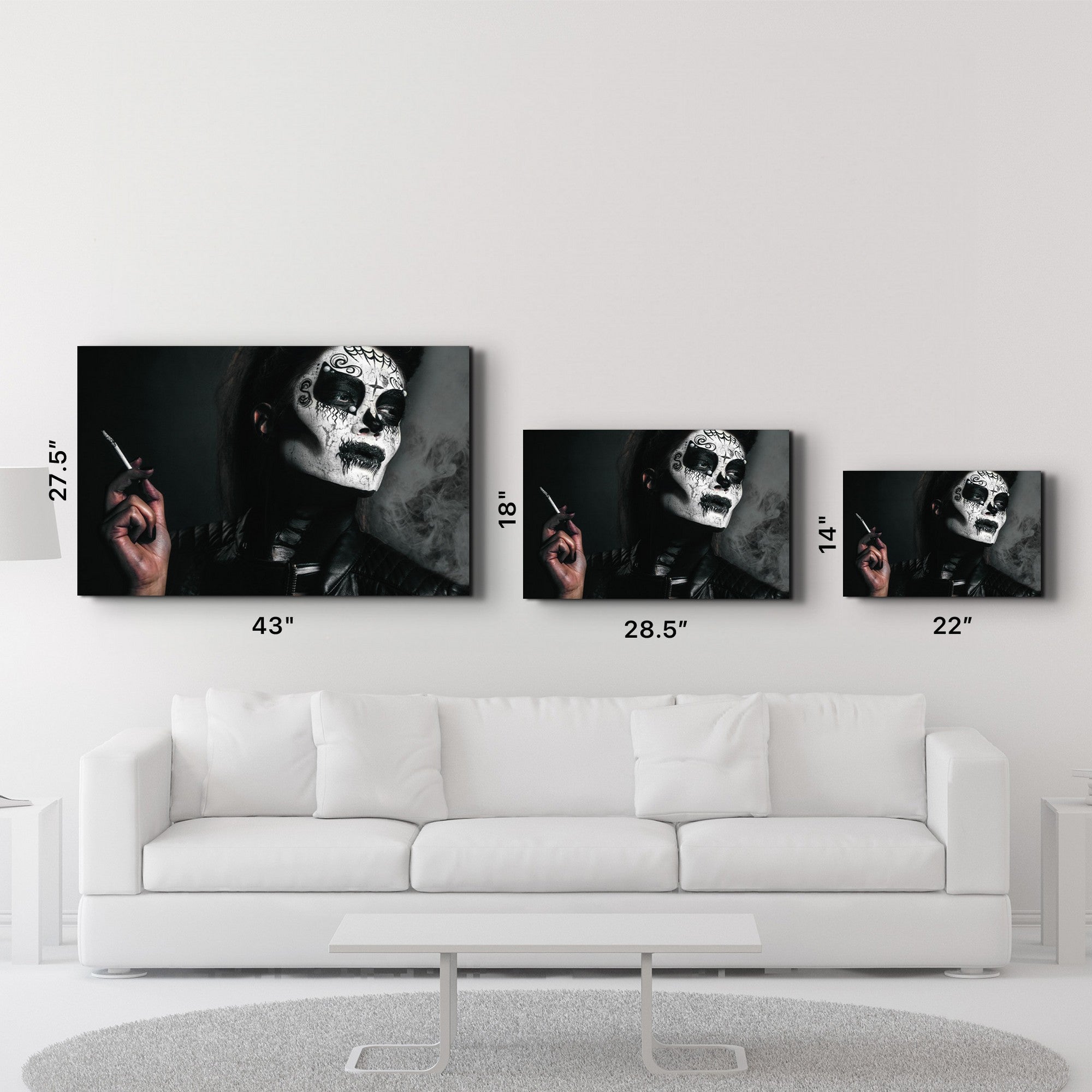 Arte Decorativa em Vidro Temperado OGLS-2020 - Impressão UV Multicolor 70x110cm