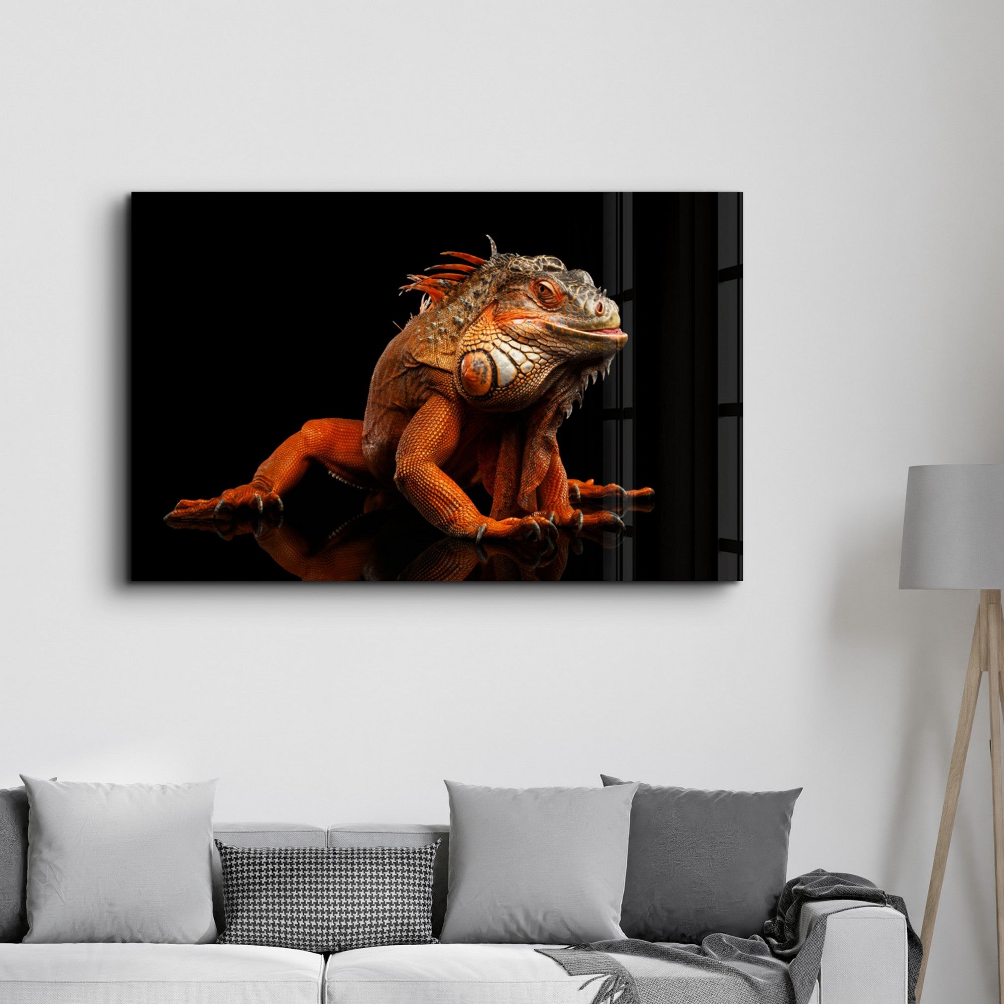 Arte Decorativa em Vidro Temperado Multicolor 70x110cm - Impressão UV de Alta Qualidade