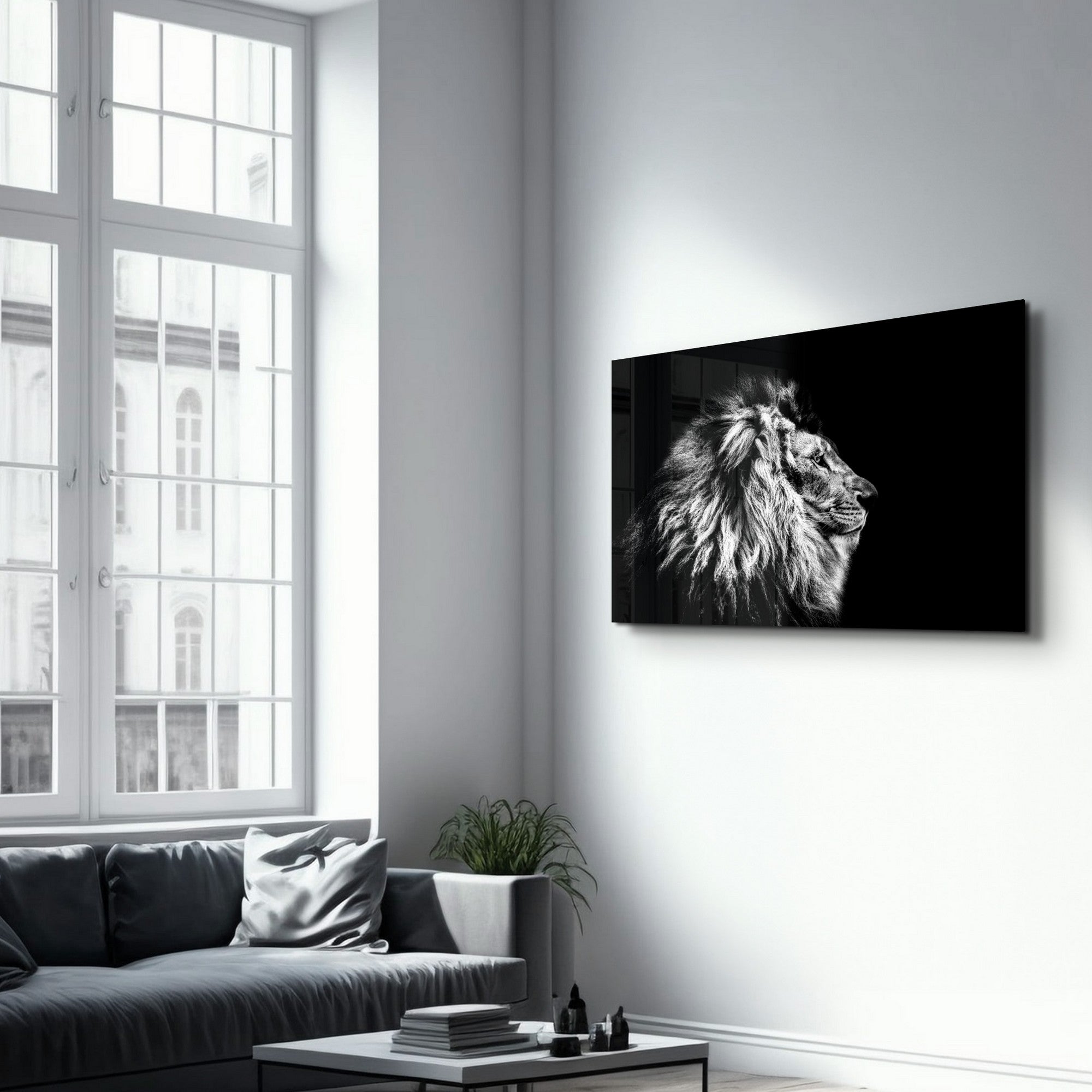 Arte Decorativa em Vidro Temperado Multicolor 35x55cm - Impressão UV de Alta Qualidade