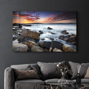 Arte em Vidro Temperado Multicolor 46x72cm - Pintura Decorativa UV de Alta Qualidade