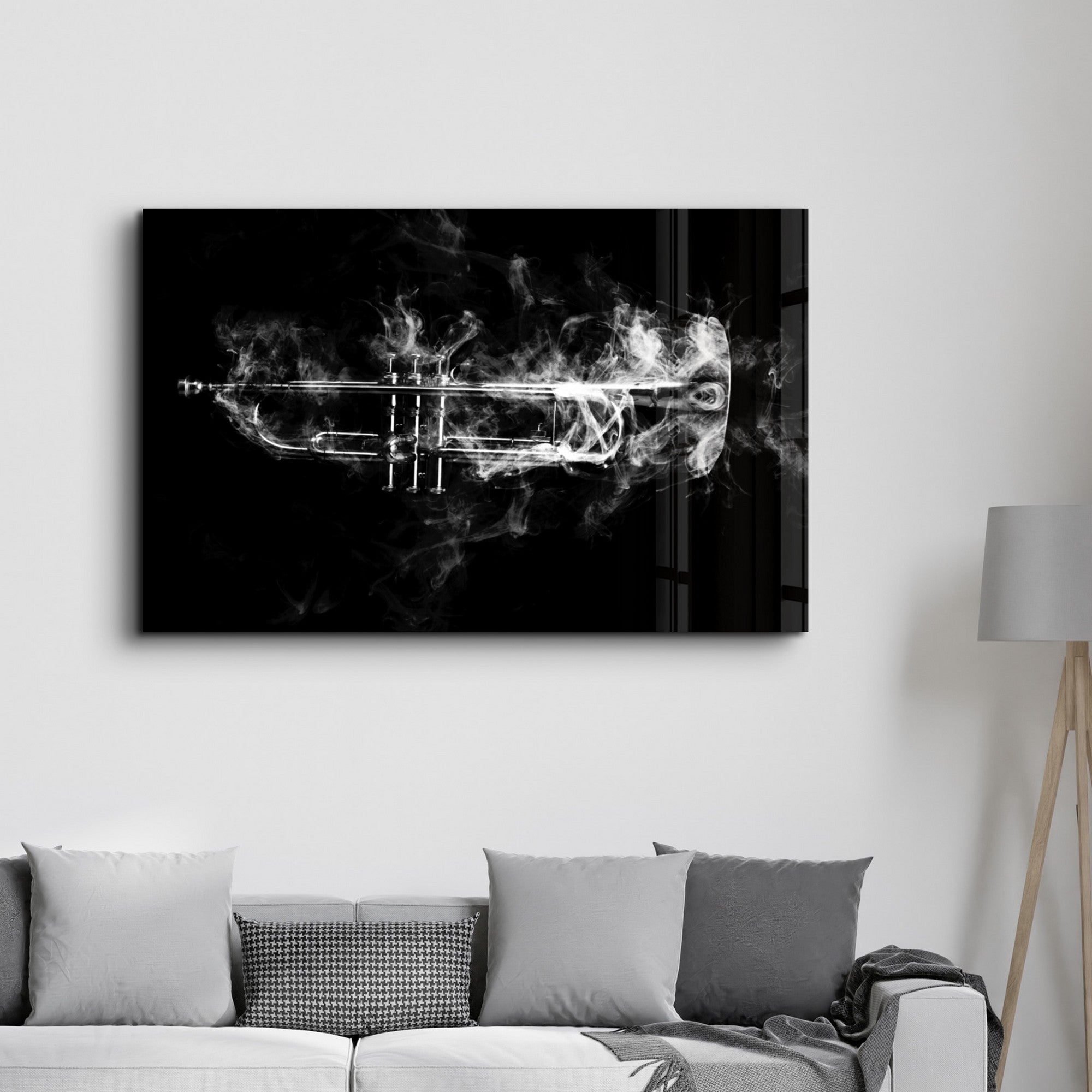 Arte Decorativa em Vidro Temperado Multicolor 35x55cm - Impressão UV de Alta Qualidade