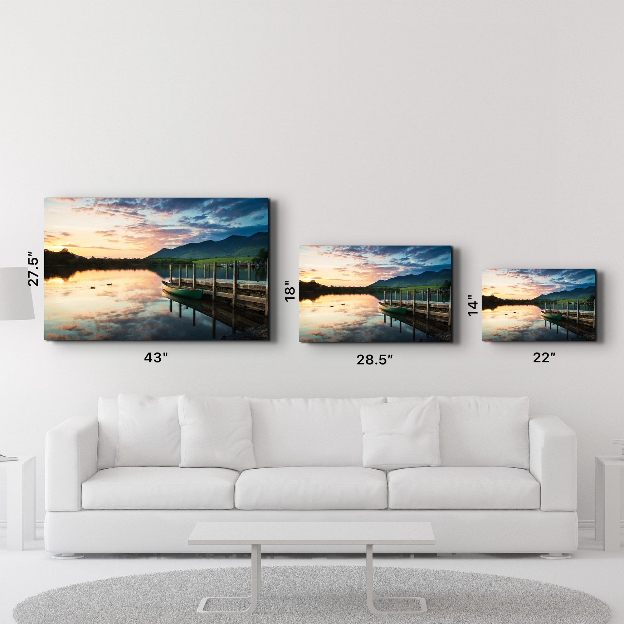 Arte Decorativa em Vidro Temperado Multicolor 35x55cm - Impressão UV de Alta Qualidade